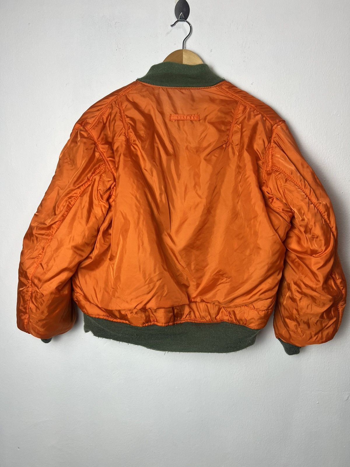 Alpha Industries Vintage Alpha Industries MA-1 Reversible Jacket Size US L / EU 52-54 / 3 - 11 Thumbnail