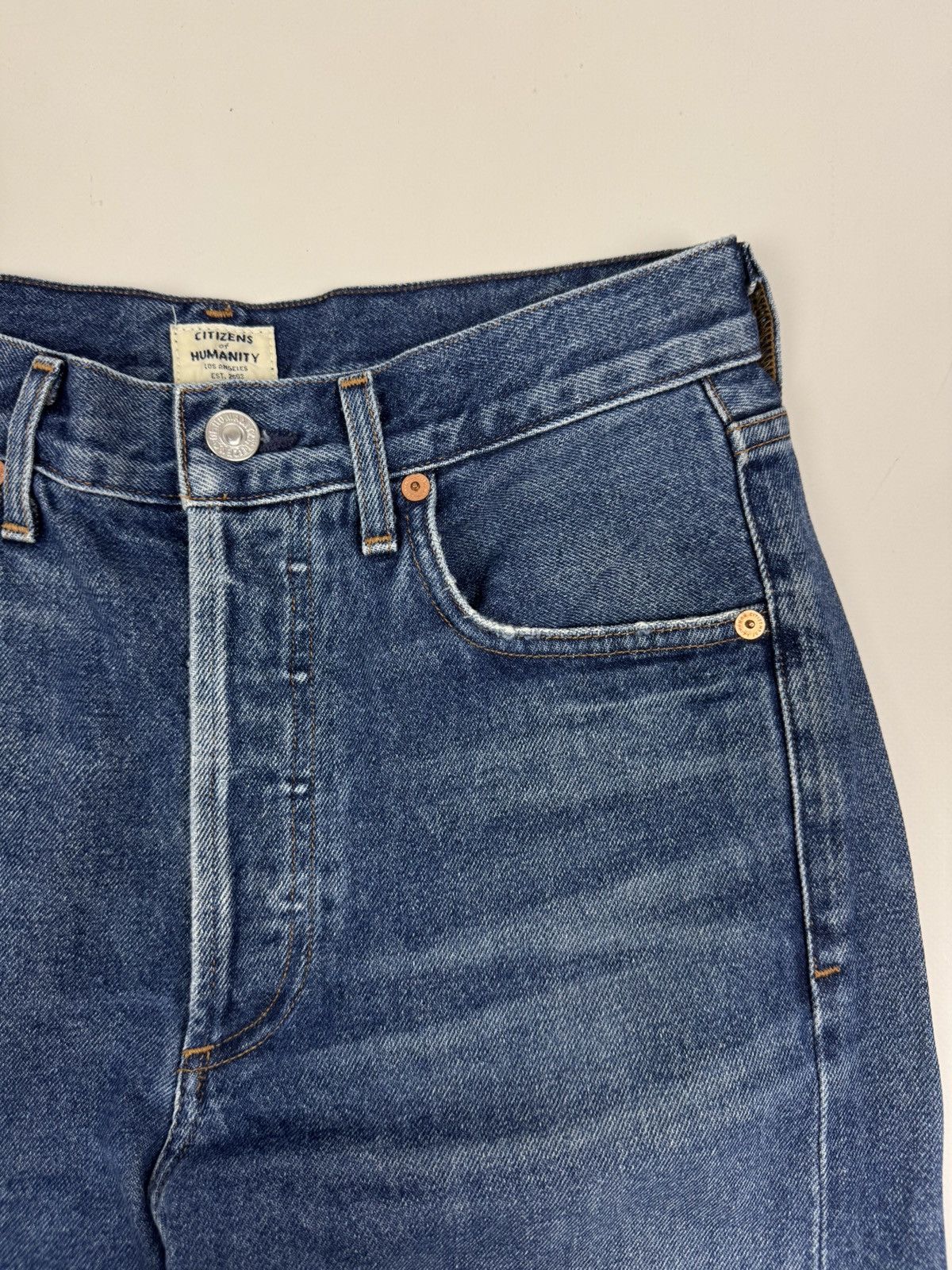 Citizens Of Humanity Citizens of Humanity Charlotte Washed Denim Women’s Jeans Size 28" / US 6 / IT 42 - 6 Thumbnail