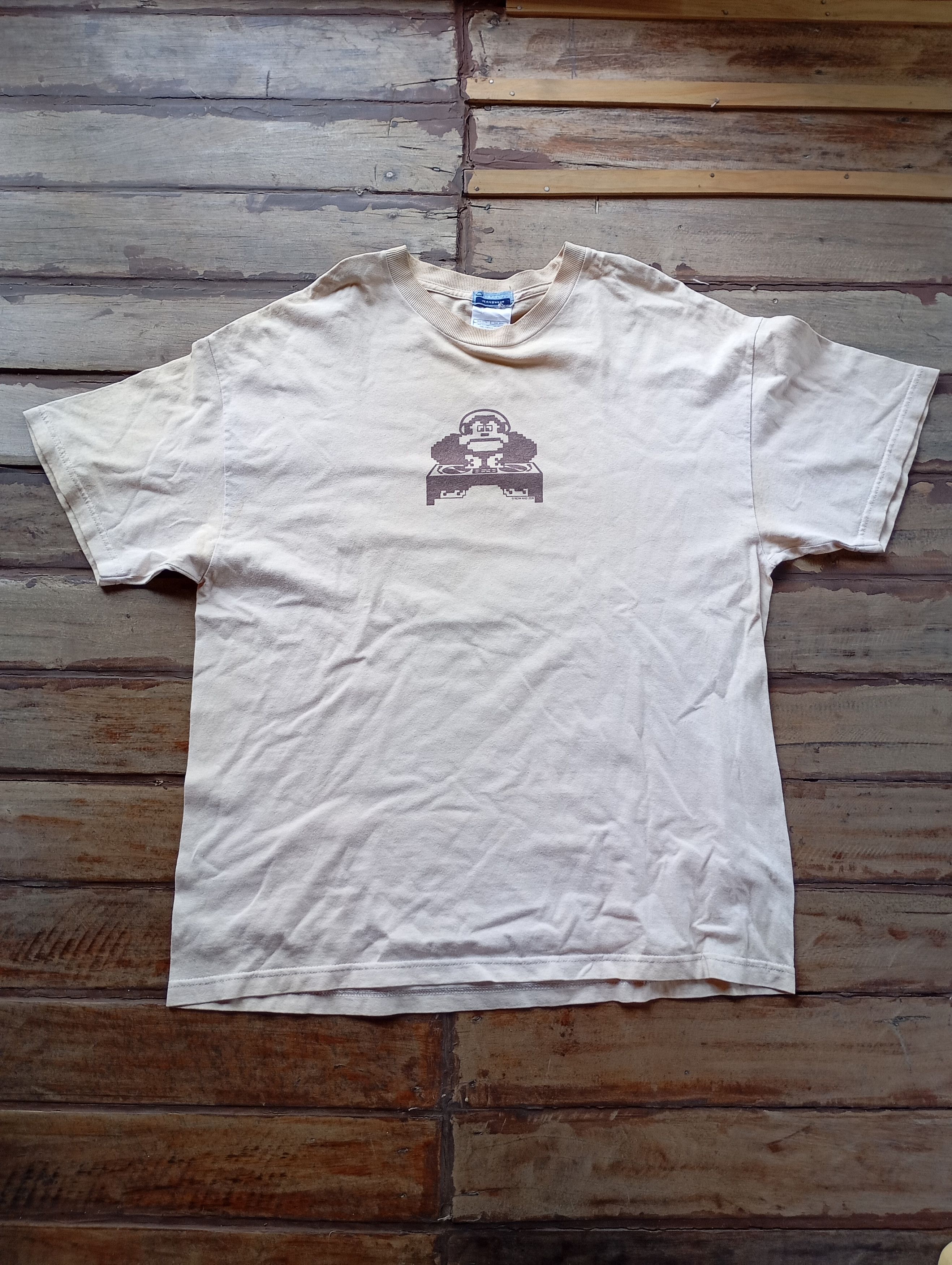 Nintendo × Vintage Vintage Donkey Kong DJ T shirt Size US XL / EU 56 / 4 - 1 Thumbnail