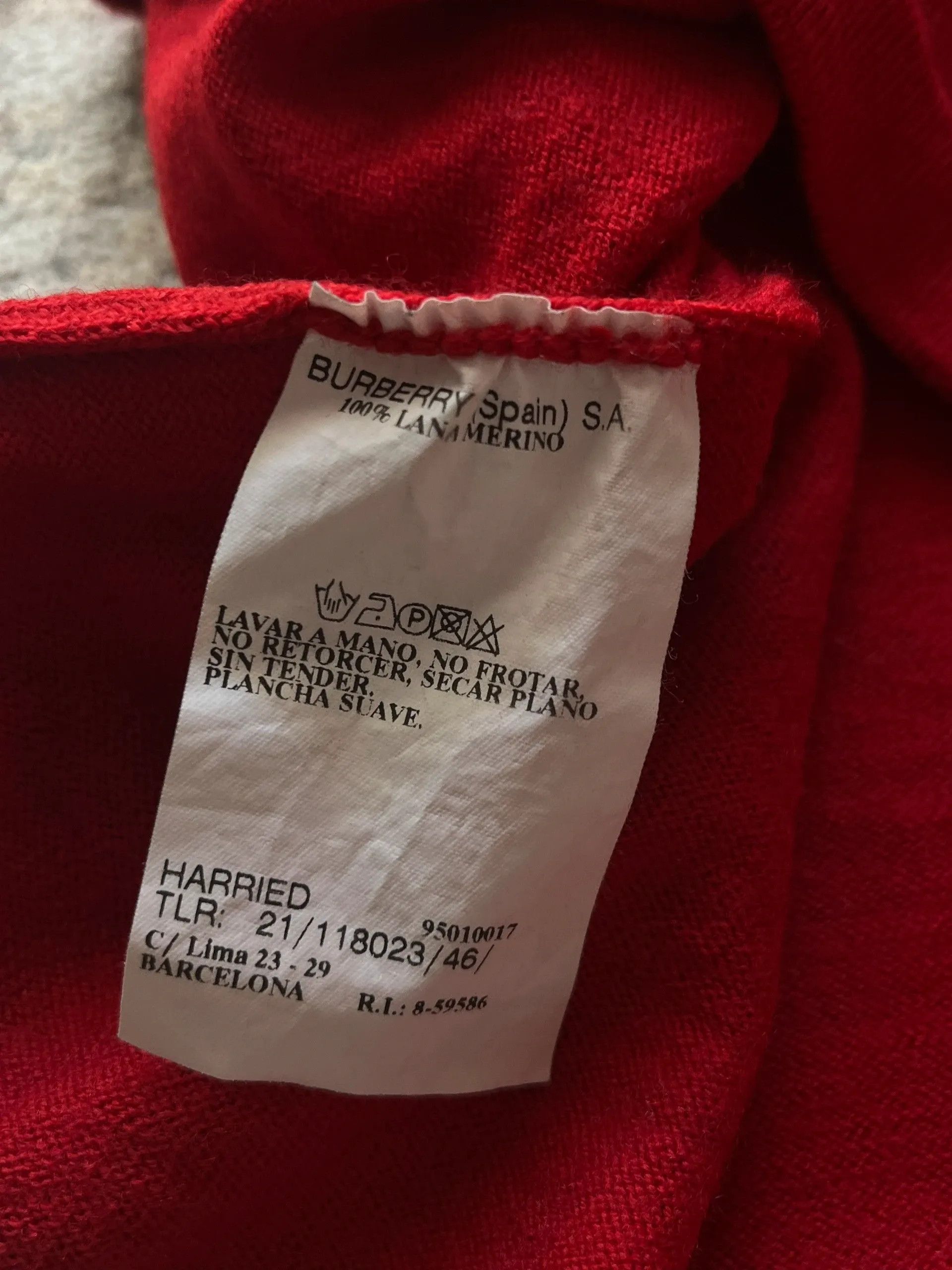 Burberry Burberry Sz 46 / L Sweater Lana Wool Harried Size L / US 10 / IT 46 - 5 Thumbnail