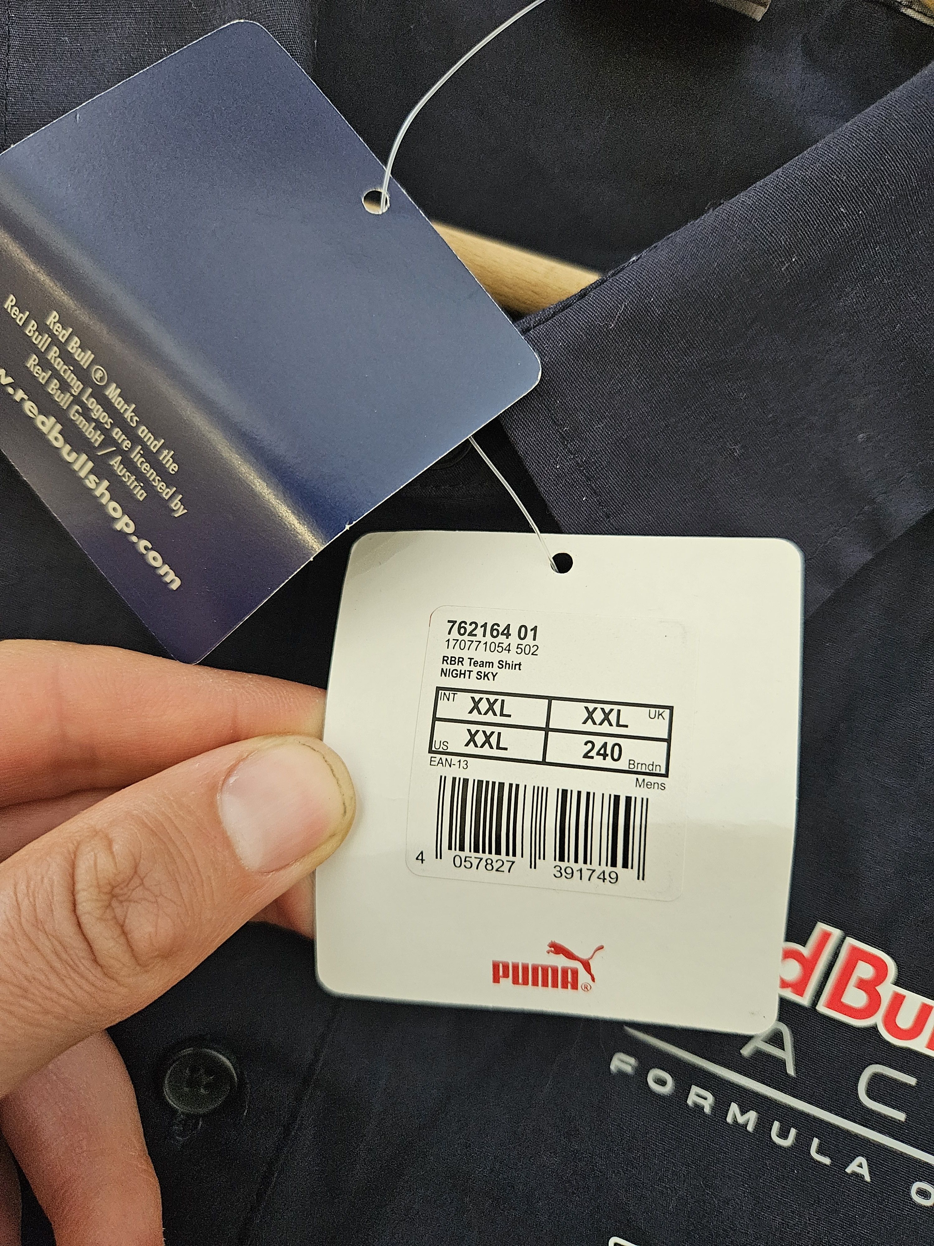 Puma PUMA REDBULL RACING F1 SIZE XXL 2XL SHIRT NEW Size US XXL / EU 58 / 5 - 9 Thumbnail
