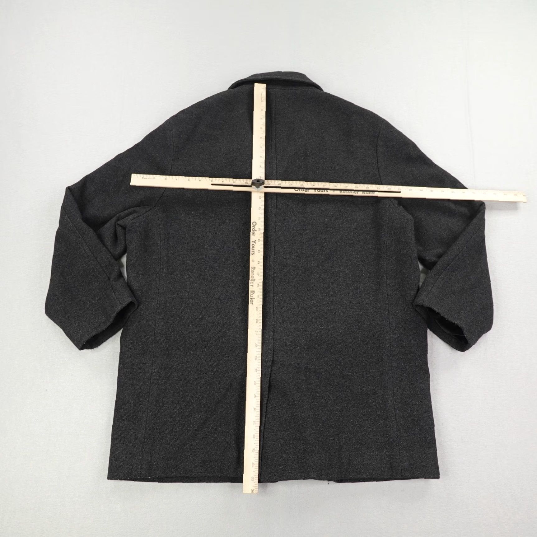 J.Crew Vintage J Crew Jacket Men XL Gray Wool Blend Quilt Lined Driver Car Coat Oarsman Size US XL / EU 56 / 4 - 5 Thumbnail
