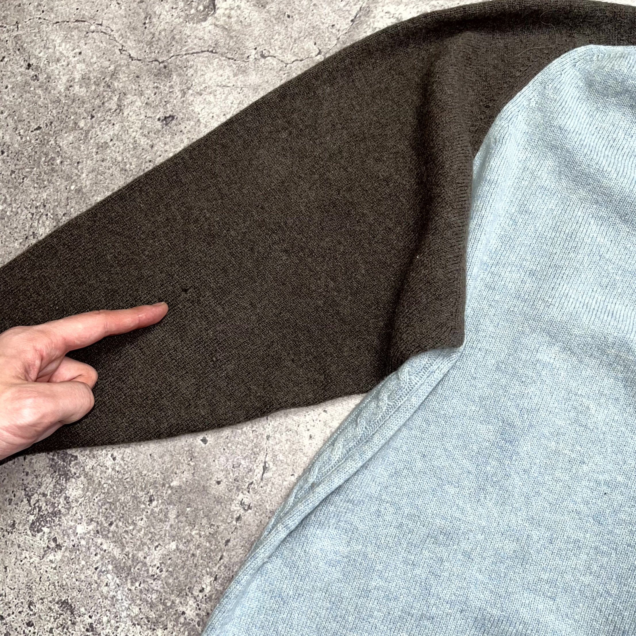 Lyle & Scott Vintage Lyle & Scott Cable Knit Raglan Sweater Blue Size M Size US M / EU 48-50 / 2 - 8 Thumbnail