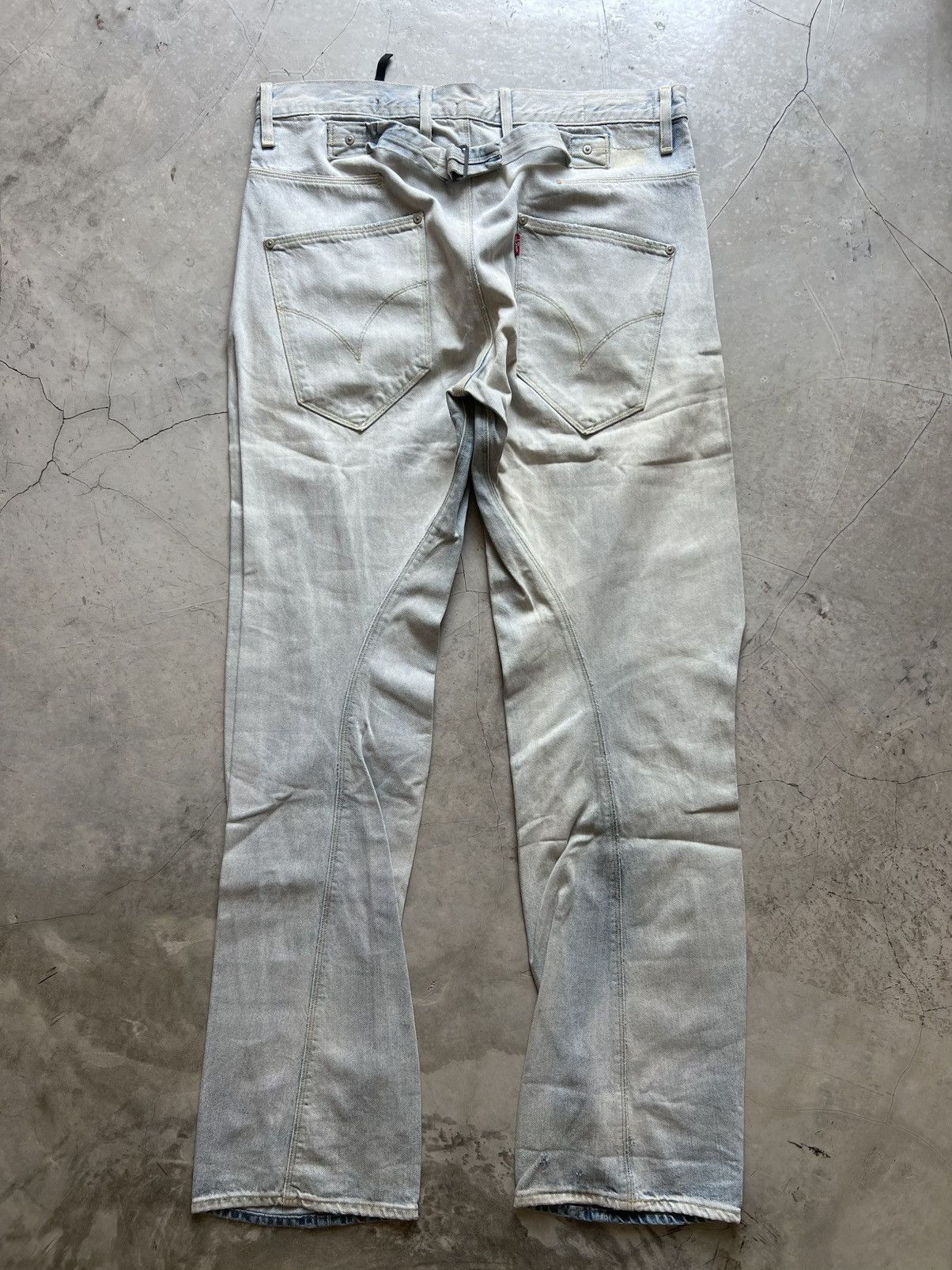 Levi's Levis Engineered Jeans Buckle Back Tag W33 Actual 35x34 Size US 33 - 6 Thumbnail