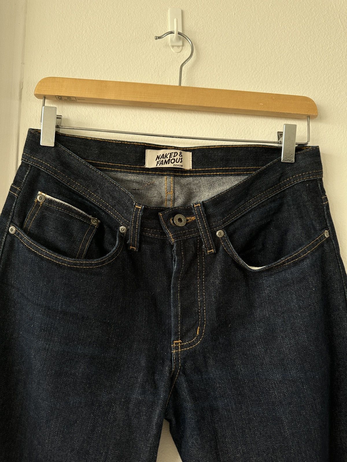Naked & Famous Naked & Famous Left Hand Twill Selvedge – Weird Guy – 29 Size US 29 - 5 Thumbnail