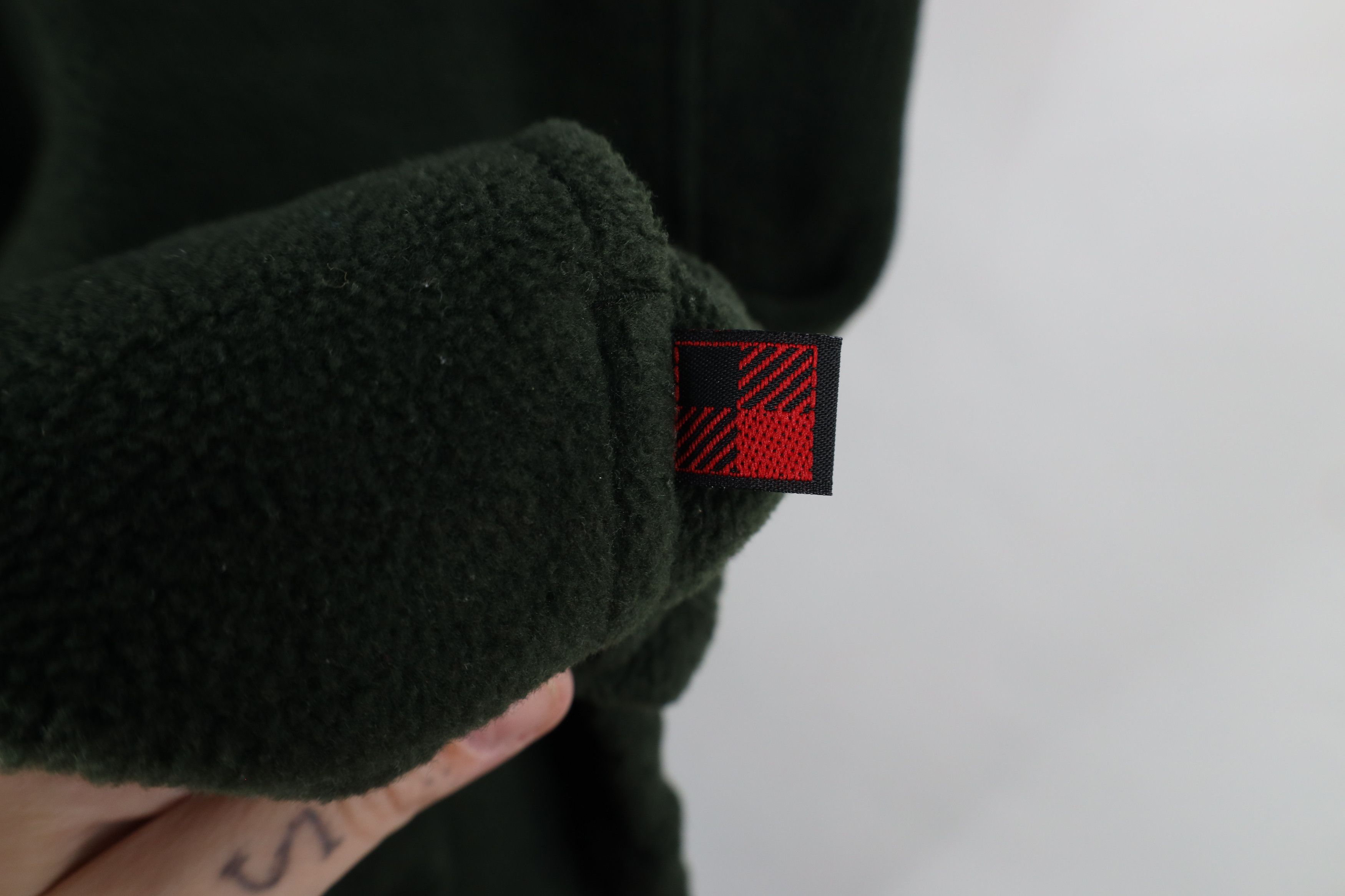 Vintage × Woolrich Woolen Mills Vintage Woolrich Blank Full Zip Fleece Vest Jacket Green Size US XXL / EU 58 / 5 - 4 Thumbnail