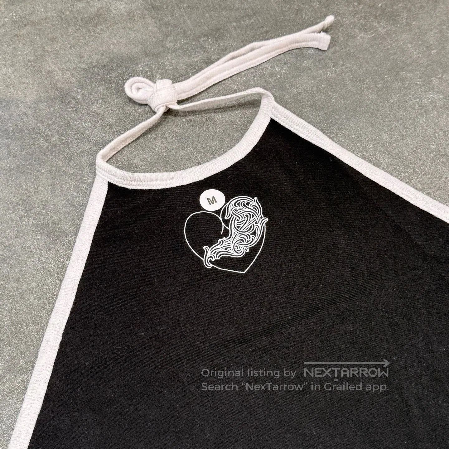 Chrome Hearts Chrome Hearts Black Halter Heart Logo Top. Size M / US 6-8 / IT 42-44 - 3 Thumbnail