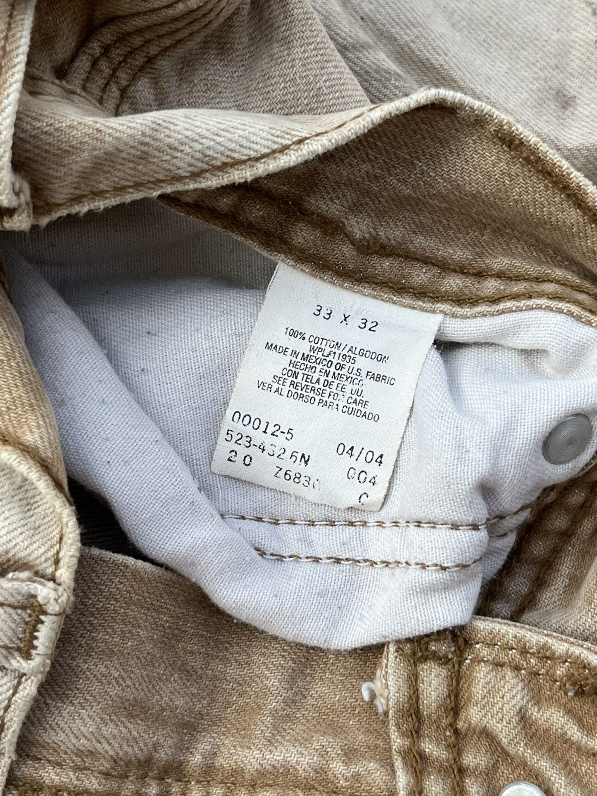 If Six Was Nine Distressed denim flare lag Grunge Style Size US 34 / EU 50 - 7 Thumbnail