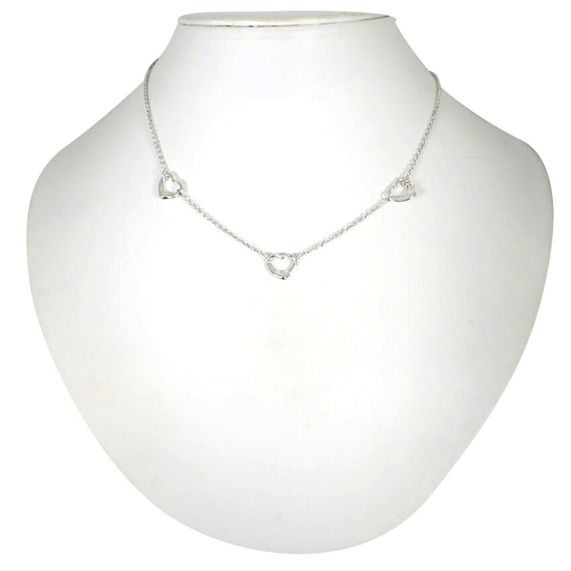 Tiffany & Co. TIFFANY 925 Heart 3P Necklace Size ONE SIZE - 1 Thumbnail