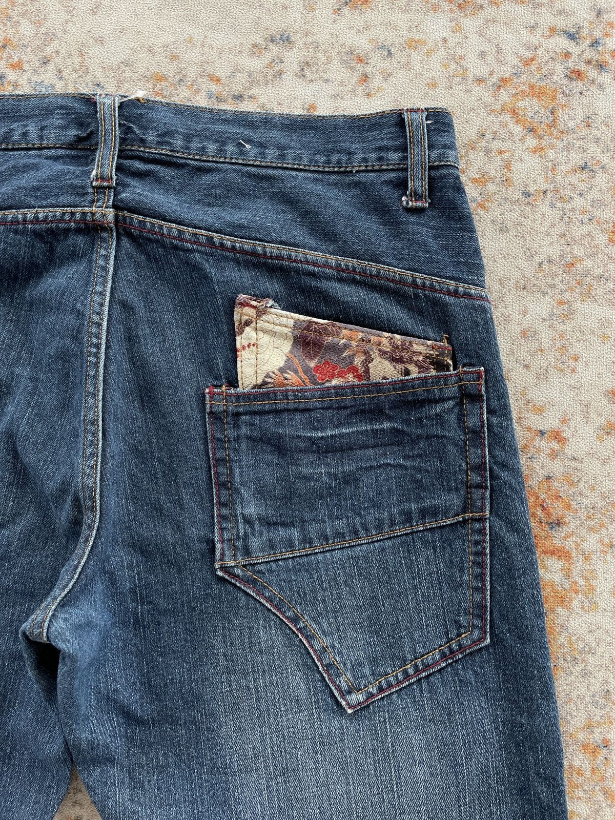 Karakuri Tamashii Memory Special Dragon Short Jeans Size US 34 / EU 50 - 5 Thumbnail