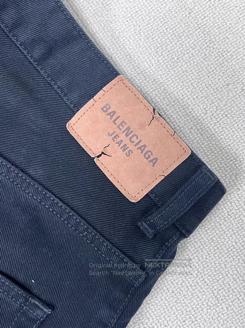 Balenciaga Balenciaga size L Solid Color Zipper Loose Casual Pants Size 24" / US 00 / IT 34 - 3 Thumbnail