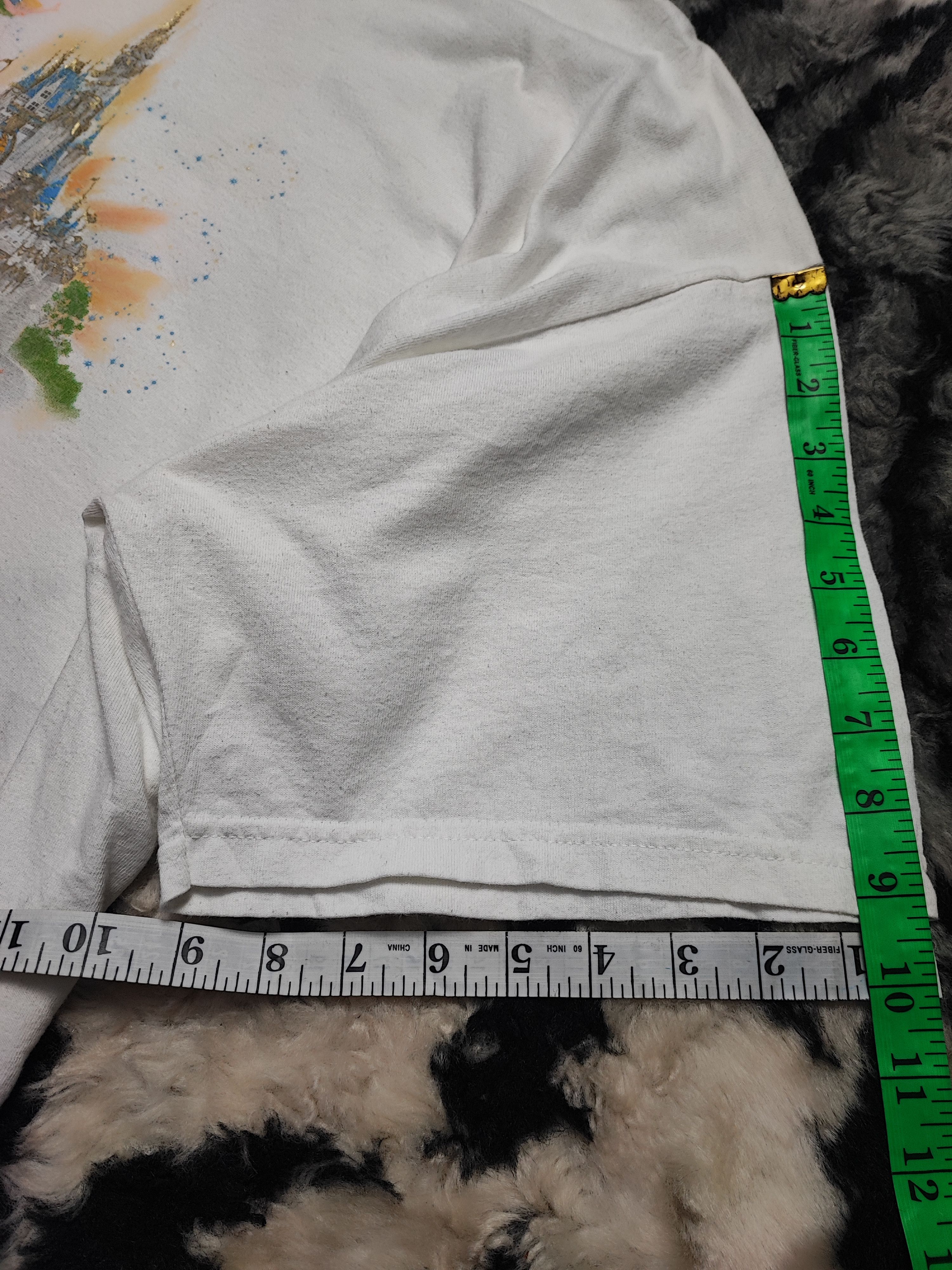 Disney Vintage Hollywood Mickey White Tshirt Full Character Size US XXL / EU 58 / 5 - 7 Thumbnail