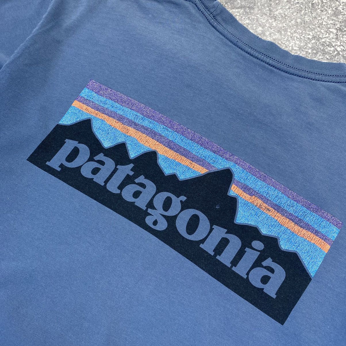 Patagonia Vintage Patagonia Big Box Logo Outdoor y2k tee Size US L / EU 52-54 / 3 - 4 Thumbnail