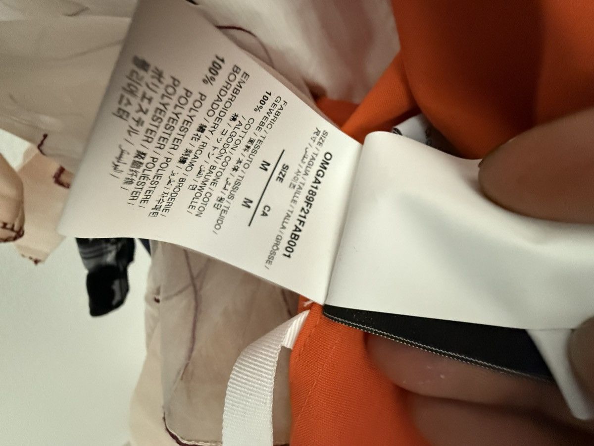 Off-White Off-White Orange Workwear Overshirt Jacket Size US M / EU 48-50 / 2 - 14 Thumbnail