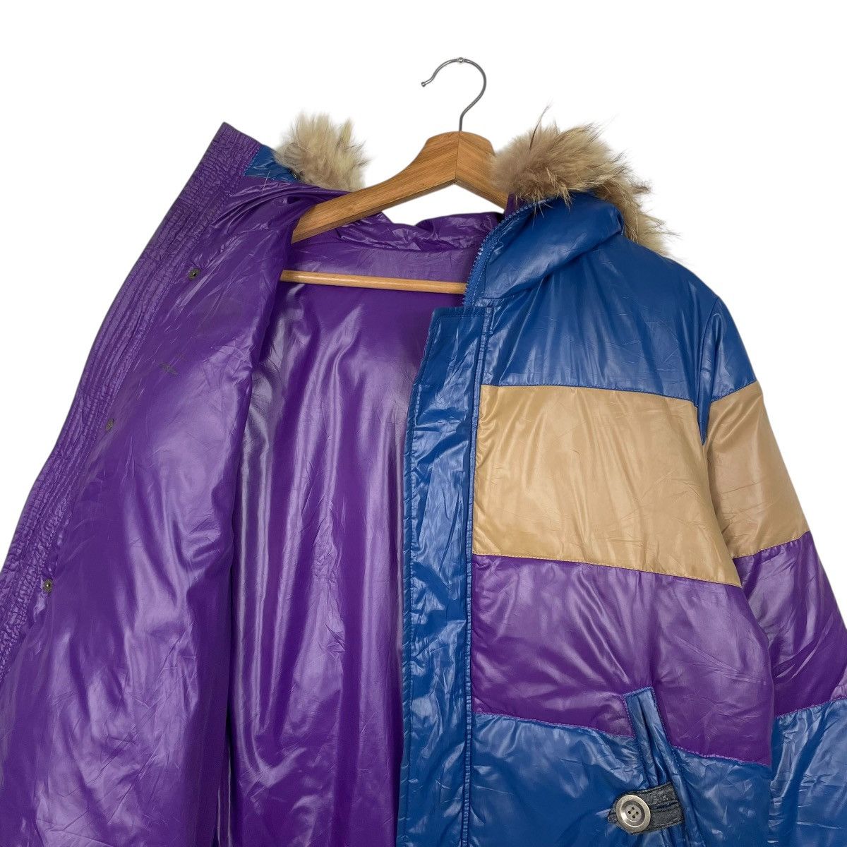 PPFM PPFM Multicolor Hooded Puffer Jacket Size US M / EU 48-50 / 2 - 11 Thumbnail
