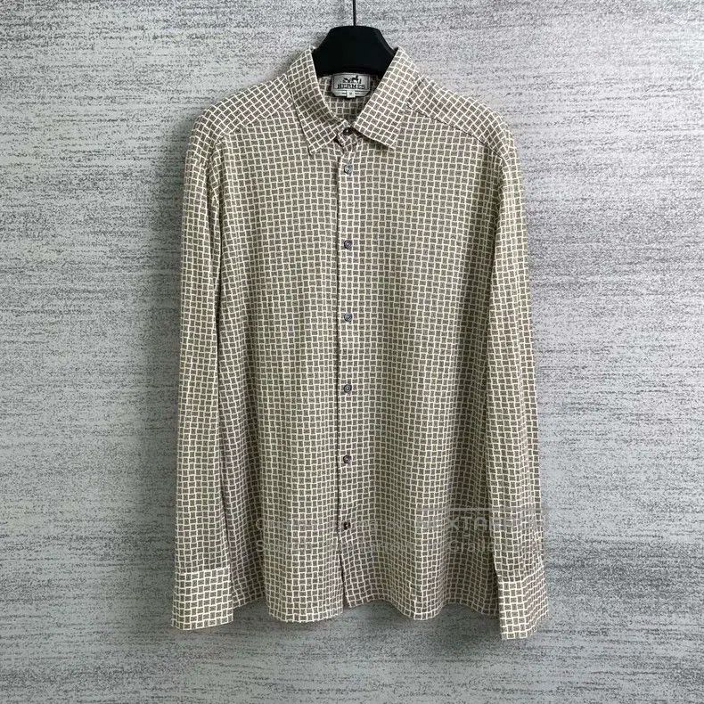 Hermes Hermes H Collar Shirt Size US M / EU 48-50 / 2 - 1 Thumbnail