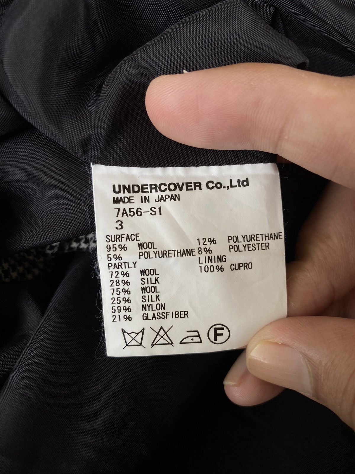 Designer Vintage UNDERCOVER mini skirt Size 31" - 5 Thumbnail