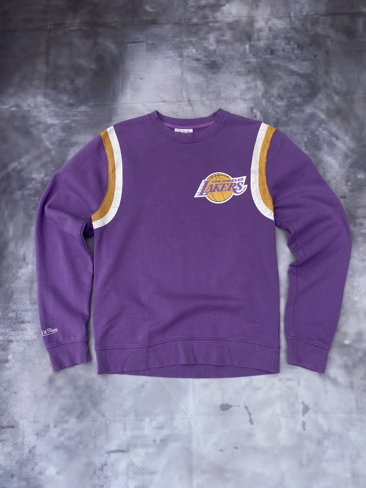 NBA MITCHELL & NESS NBA WARM UP PASTEL LA LAKERS SWEATSHIRT Size US S / EU 44-46 / 1 - 1 Thumbnail