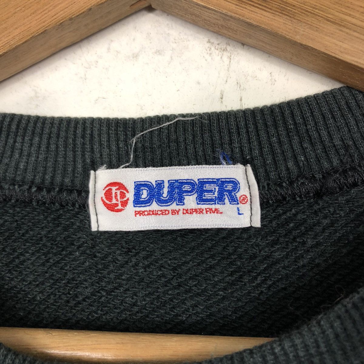 Japanese Brand × Vintage 📌Vintage Sweatshirt Duper Big Logo Design Hysteric Glamour Size US L / EU 52-54 / 3 - 13 Thumbnail