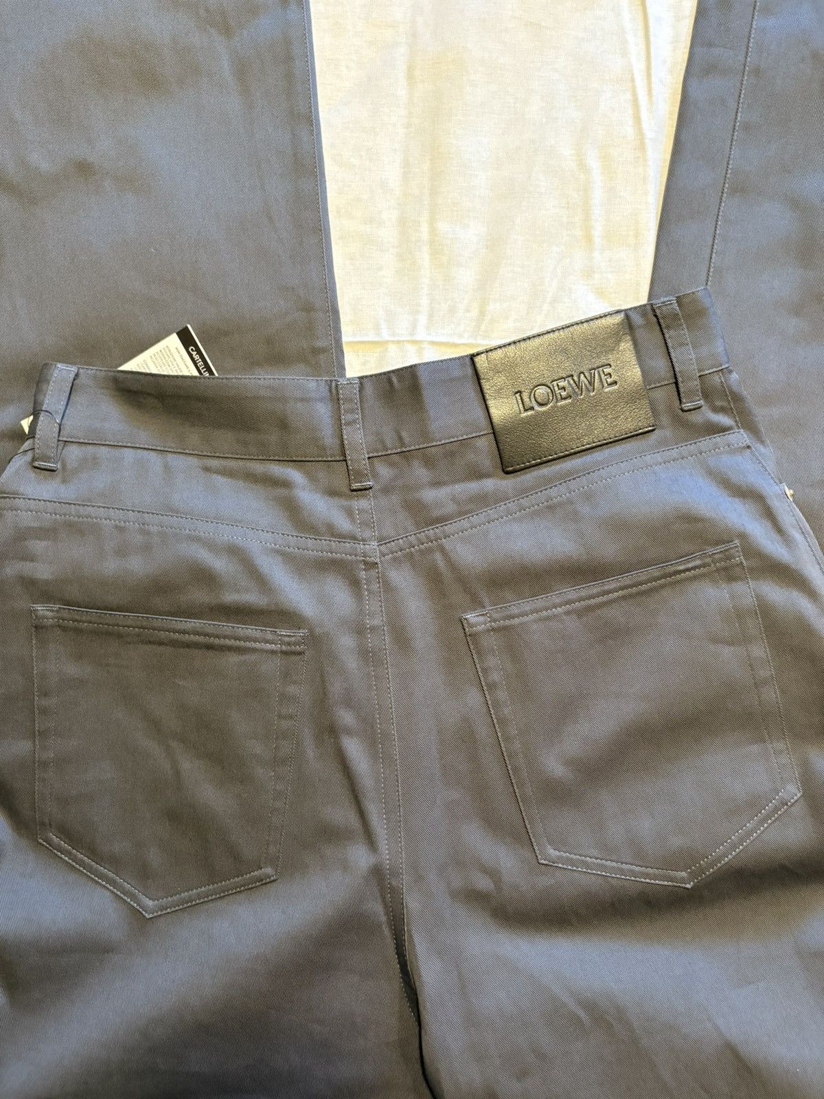 Loewe Loewe high wasted wide leg pants. Size US 29 - 11 Thumbnail