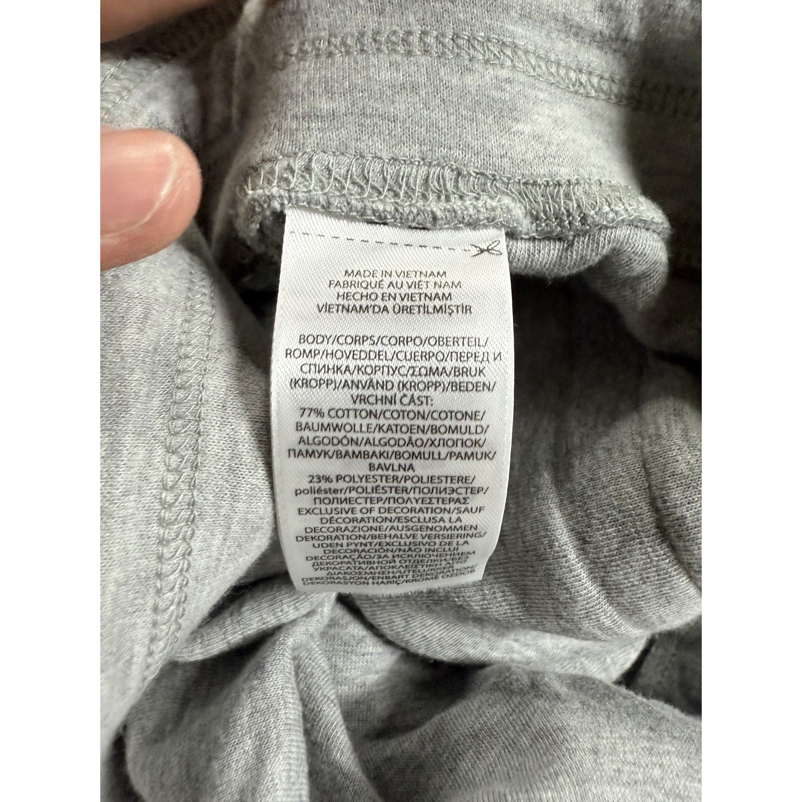 Nike Polo Sweats Velour Grey New XXL With Tags Size US 40 / EU 56 - 5 Thumbnail