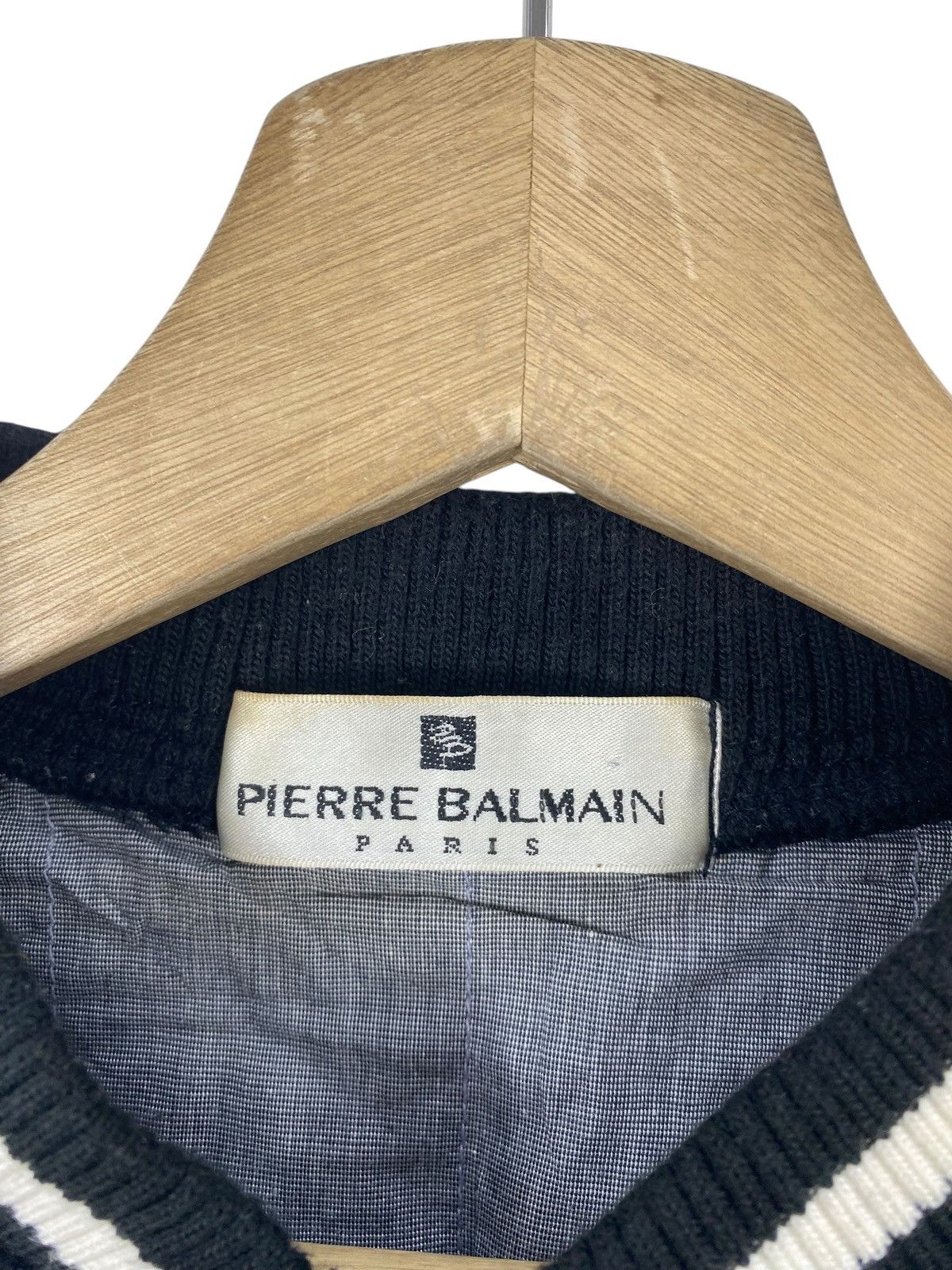 Pierre Balmain Vintage PIERRE BALMAIN Paris Sweatshirt Pullover Embroidered Size US M / EU 48-50 / 2 - 8 Thumbnail