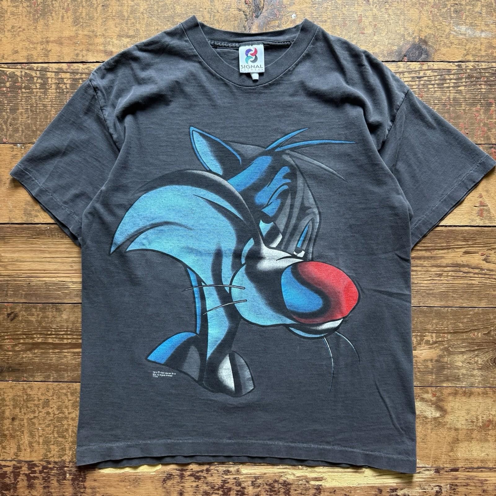 Vintage Vintage 1994 Sylvester Looney Toons Warner Bros T Shirt Size US L / EU 52-54 / 3 - 1 Thumbnail