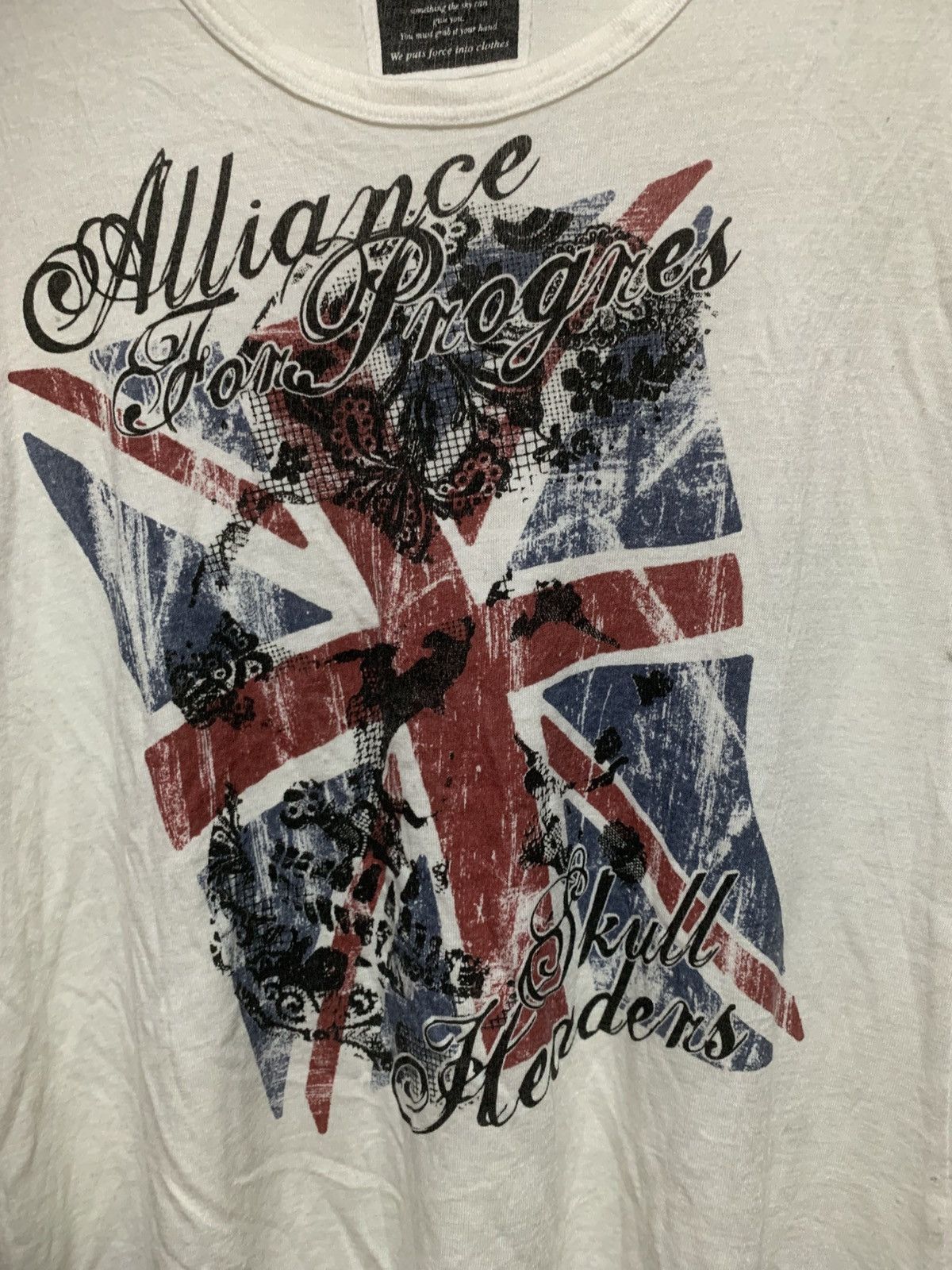 Japanese Brand Japanese Sky Bomber Union Flag Long Sleeve Tee Size M / US 6-8 / IT 42-44 - 6 Thumbnail