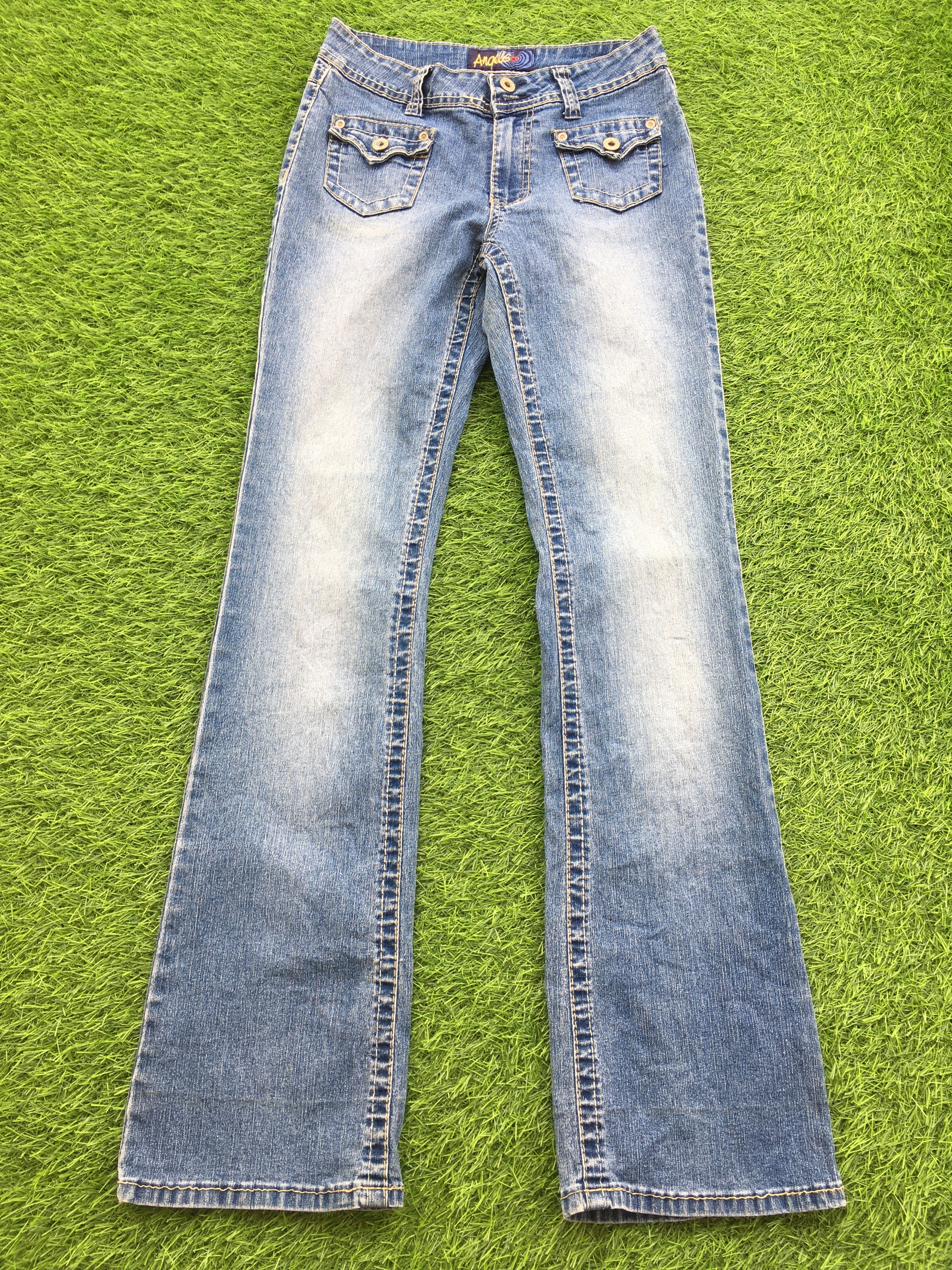 Jean Angels Bootcut Stretch Jeans D-959 Size 24" / US 00 / IT 34 - 3 Thumbnail