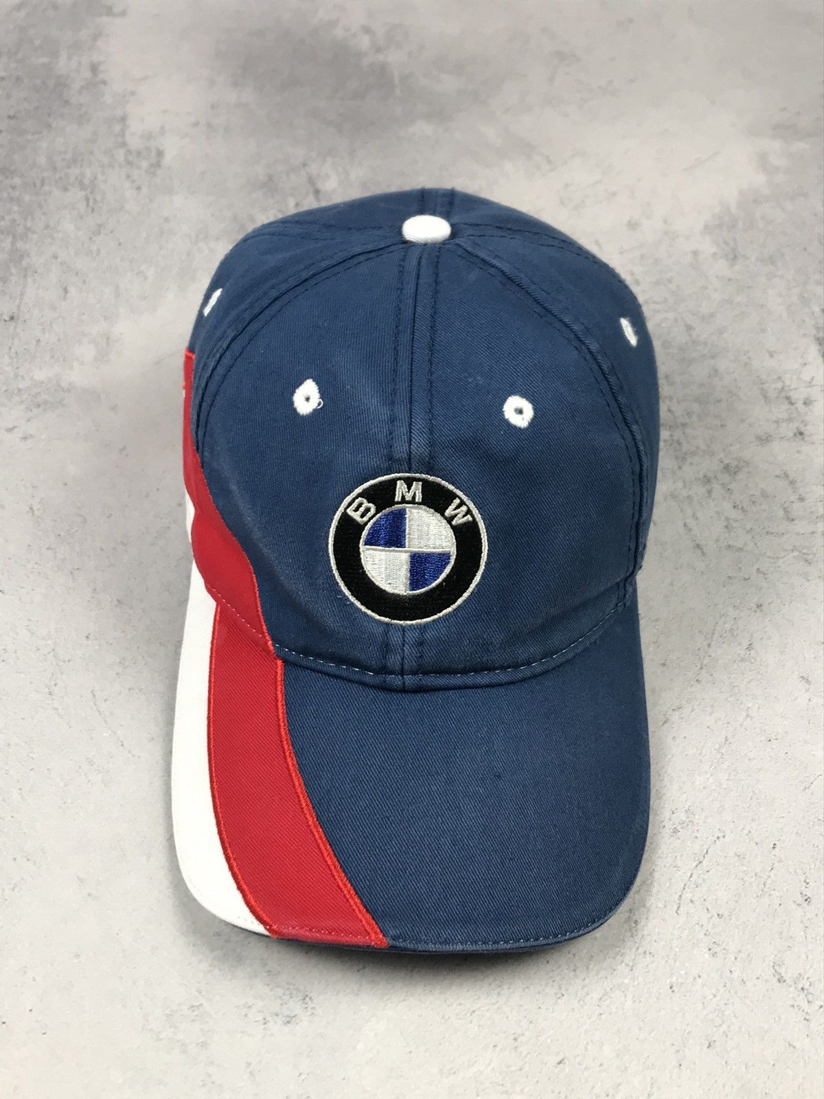 BMW × Vintage Vintage BMW Motorcycles Motorsport Racing Hat Cap Size ONE SIZE - 2 Thumbnail