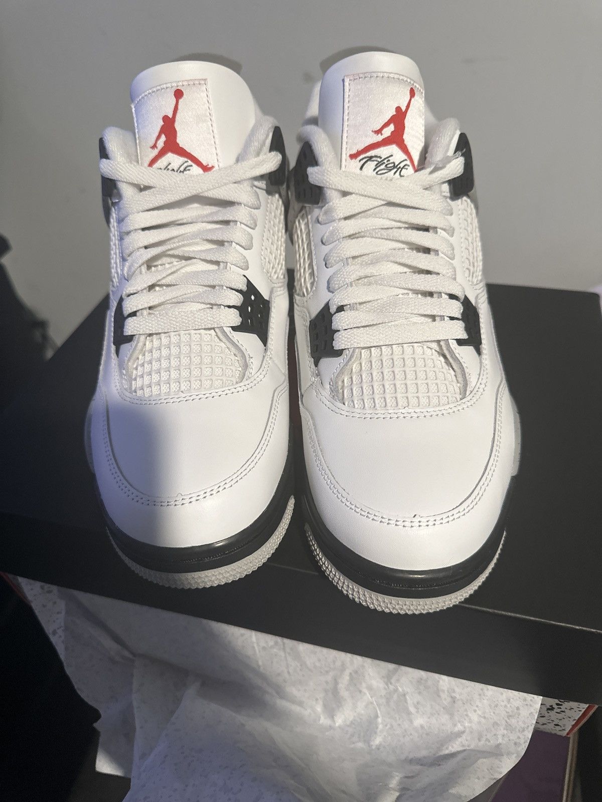 Nike Retro 4 Cements Size US 9 / EU 42 - 5 Thumbnail
