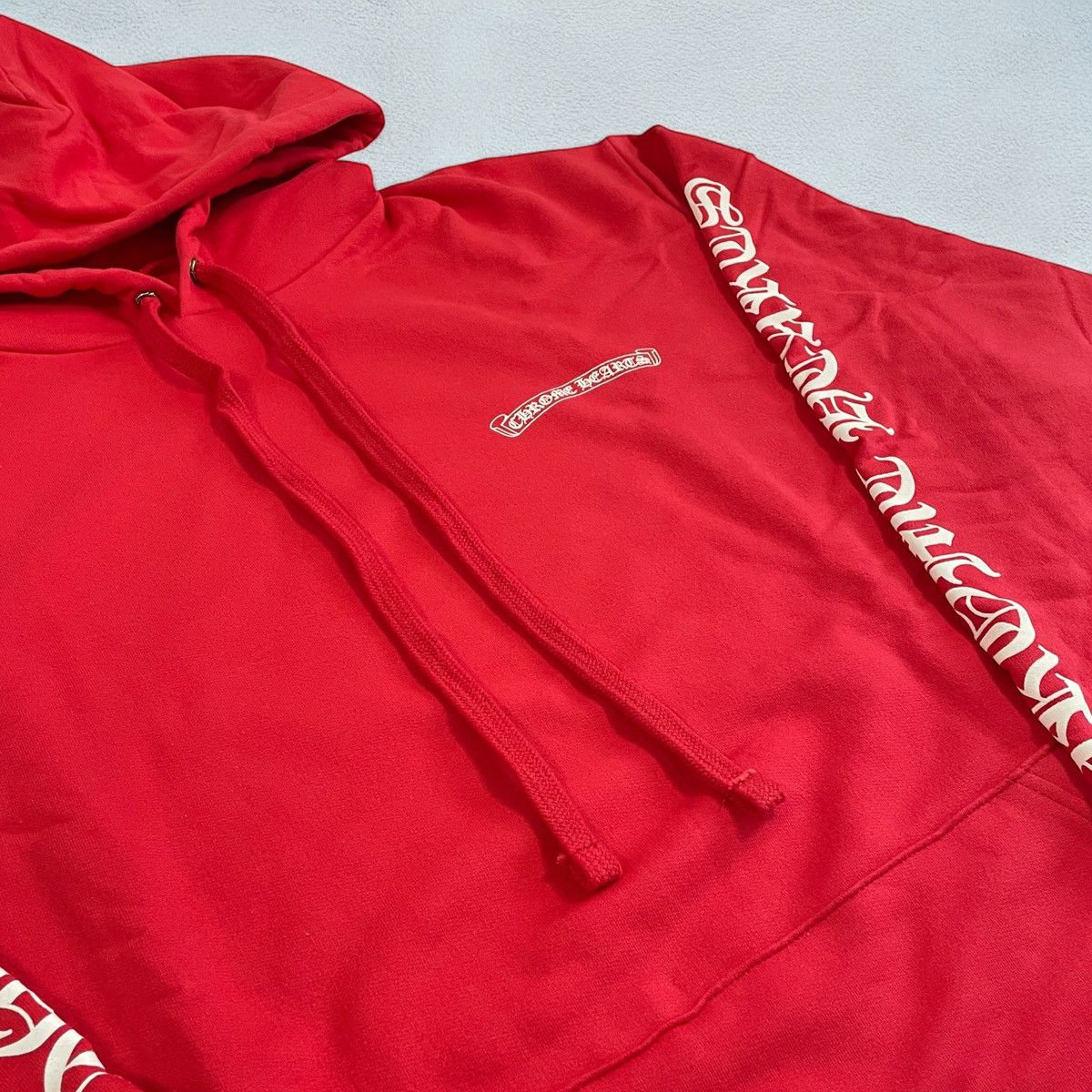 Chrome Hearts Chrome Hearts Scroll Logo Hoodie Size US XL / EU 56 / 4 - 2 Thumbnail