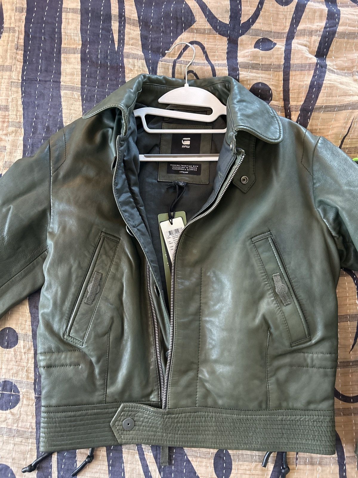G-Star G-Star Raw genuine leather jacket Size S / US 4 / IT 40 - 1 Thumbnail