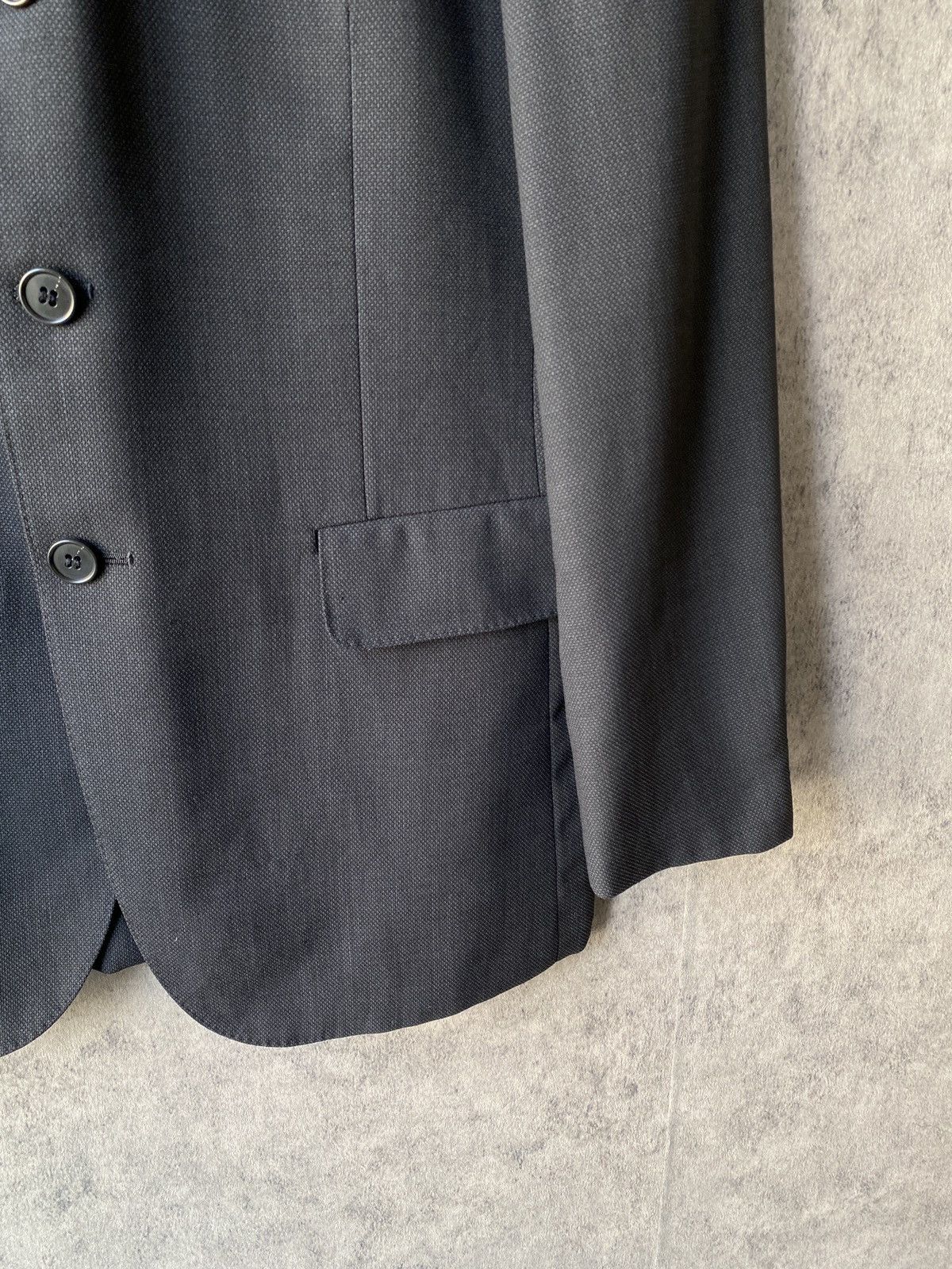 Yohji Yamamoto A.A.R Yohji Yamamoto Black Blazer Size US M / EU 48-50 / 2 - 6 Thumbnail