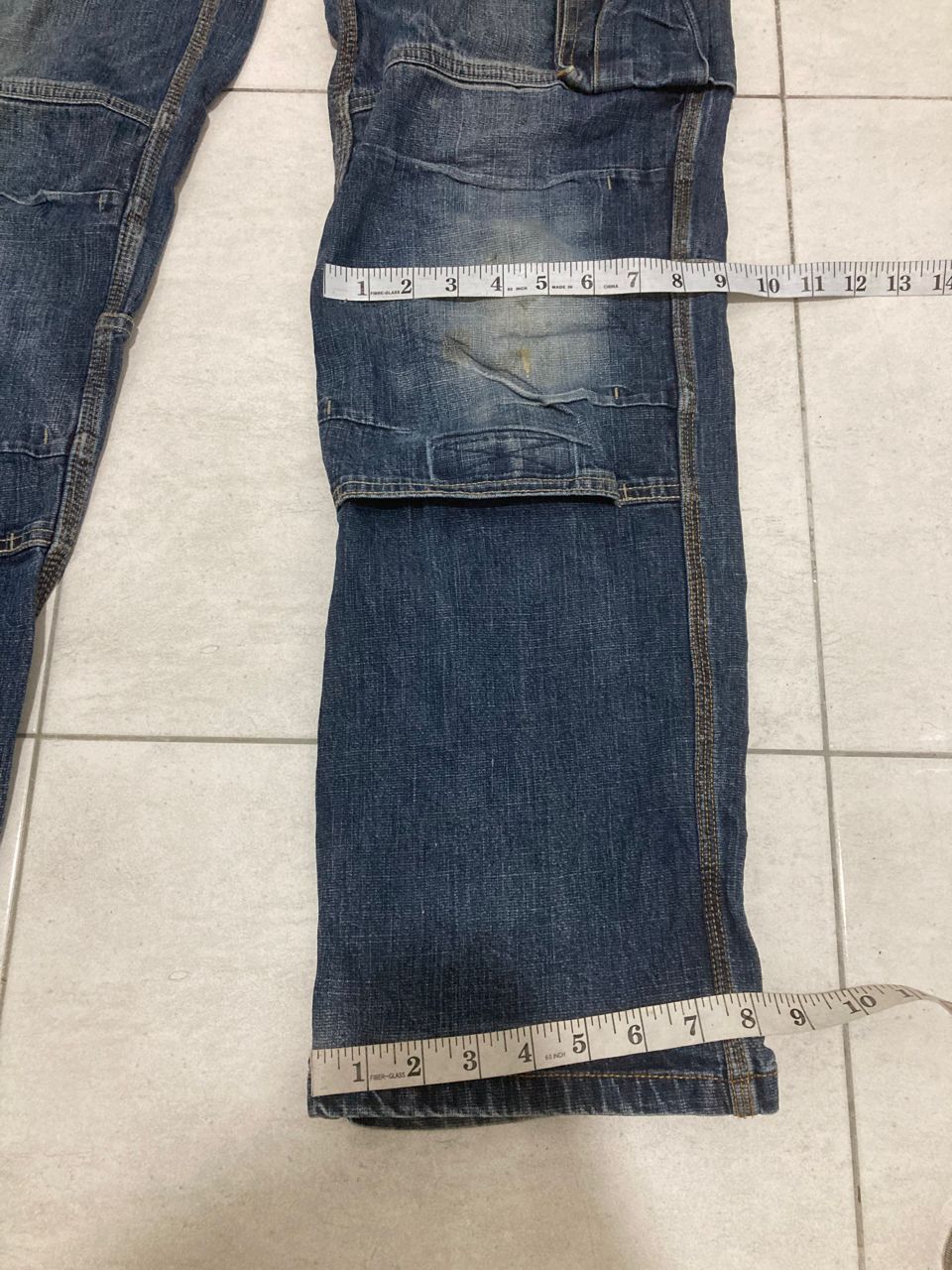 Hysteric Glamour Vintage Japanese Brand Dassy Cargo Jeans Size US 33 - 7 Thumbnail