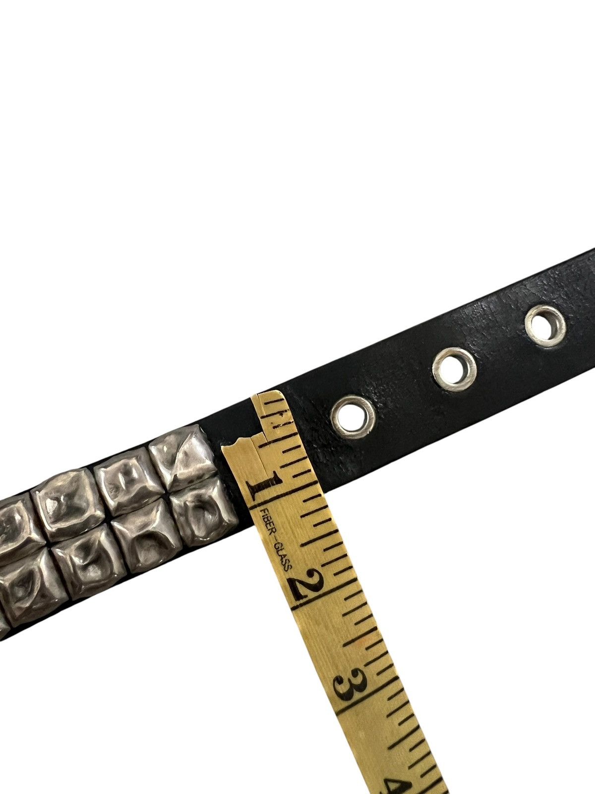 foot the coacher Wendy’s x Foot The Coacher 🏴󠁧󠁢󠁥󠁮󠁧󠁿 Studded Leather Belt Size 34 - 10 Thumbnail