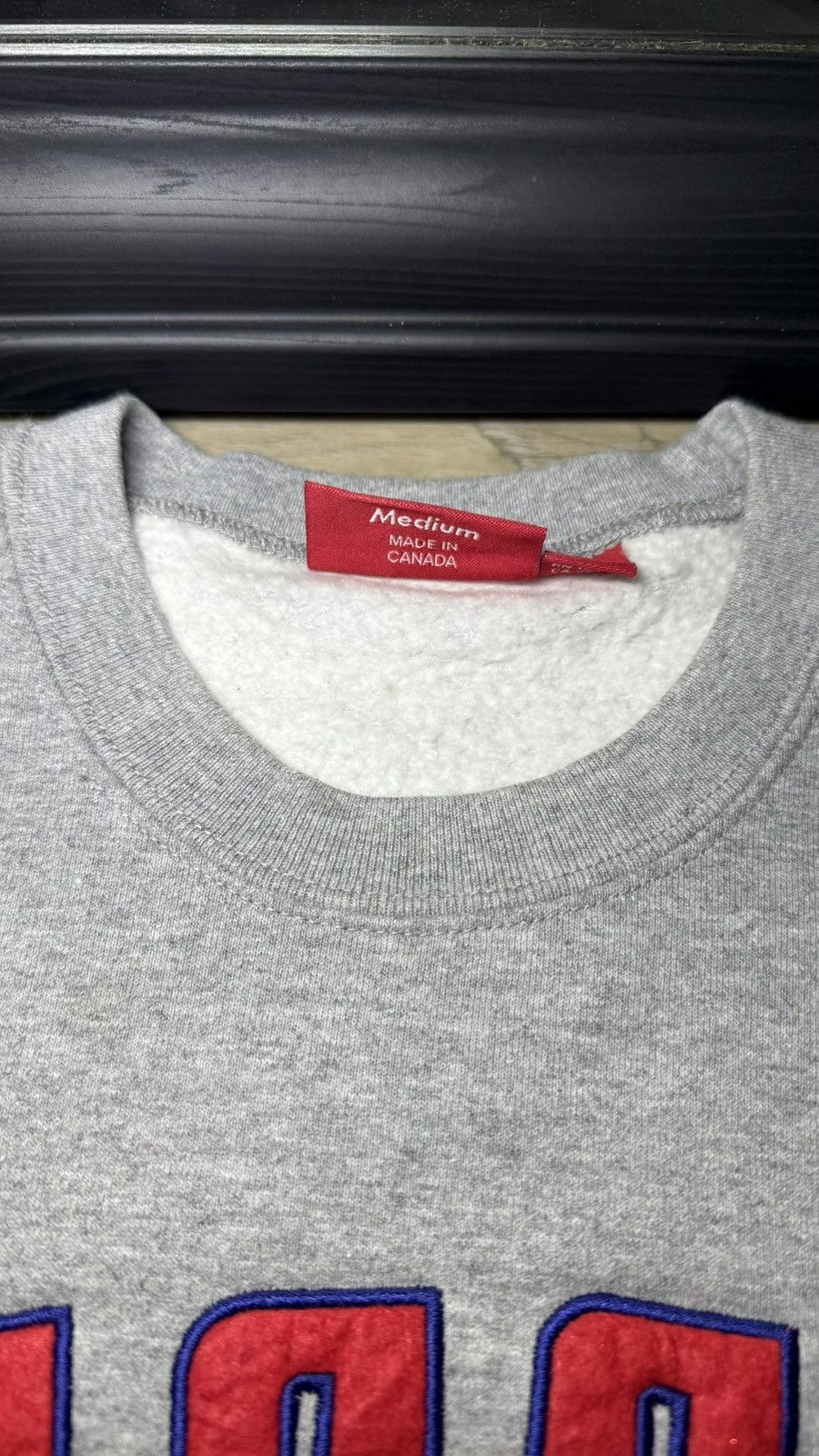 Supreme Rare Supreme Stacked Embroidered Multi Logo Sweatshirt Size US M / EU 48-50 / 2 - 6 Thumbnail