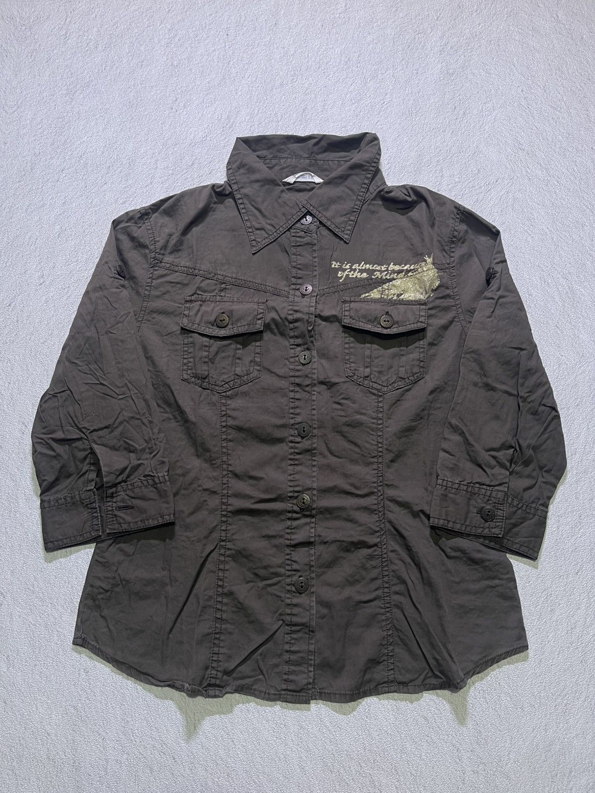 Japanese Brand Y2K KORNFLAKE short sleeve shirt Size M / US 6-8 / IT 42-44 - 4 Thumbnail