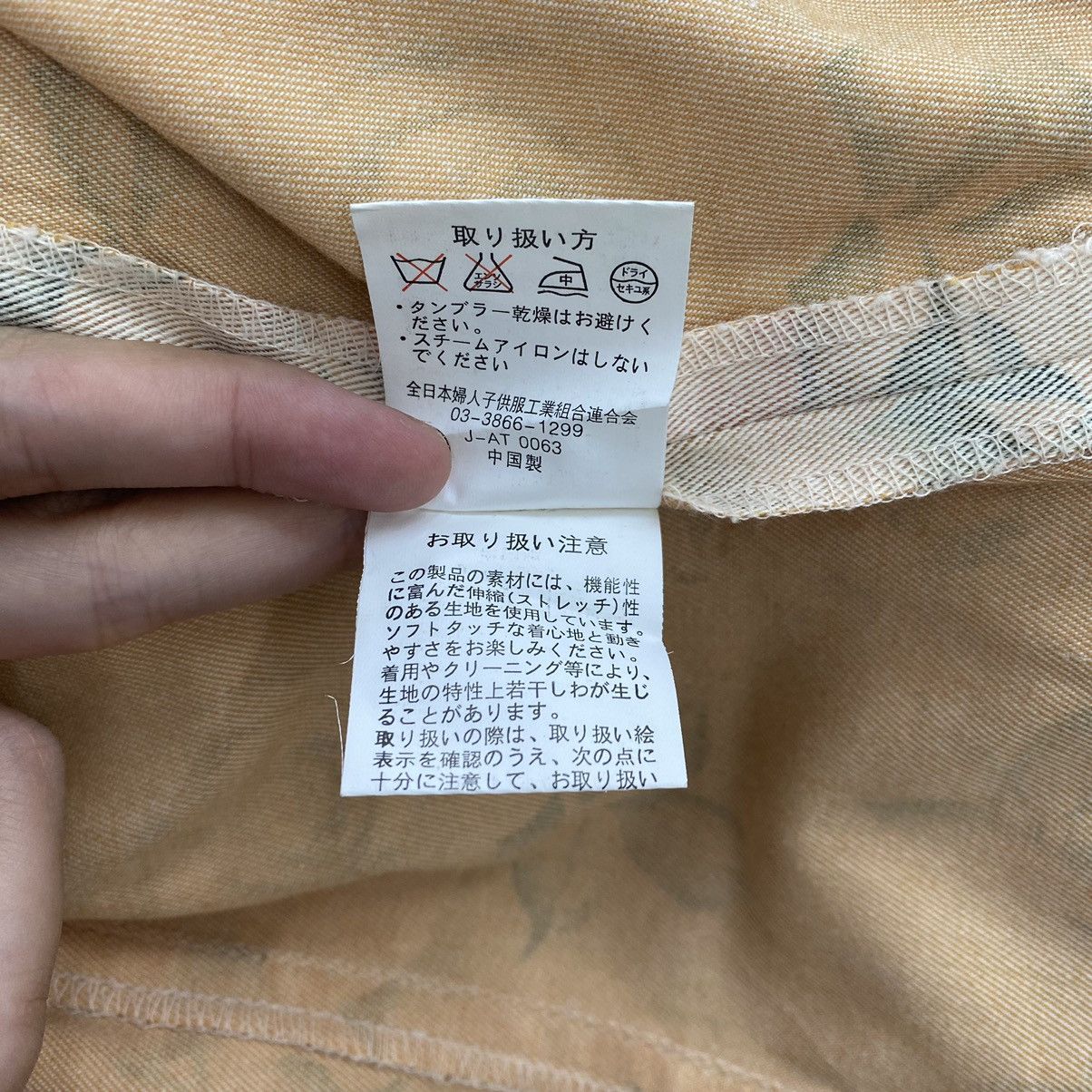 Japanese Brand RUE DE BAC Japanese Brand Floral Overprint Blazer Coat Size M / US 6-8 / IT 42-44 - 6 Thumbnail