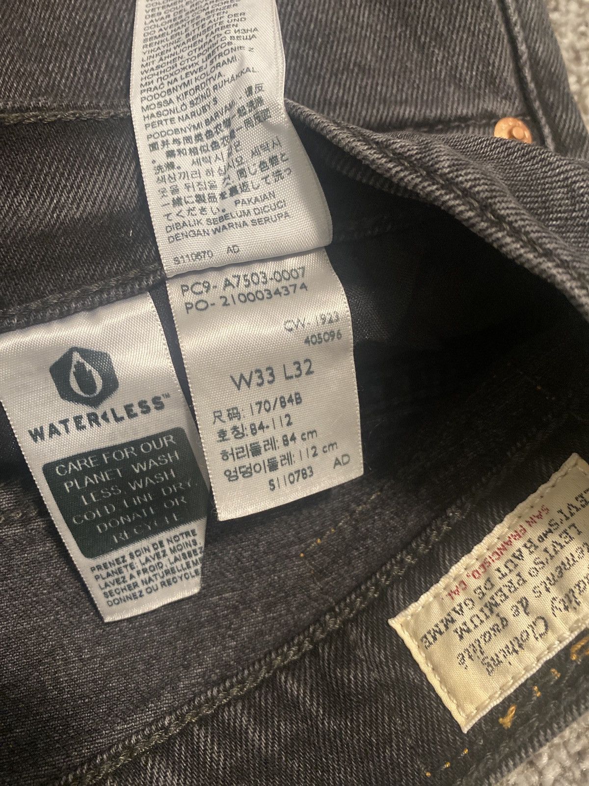Levi's levi jeans Size US 33 - 6 Thumbnail