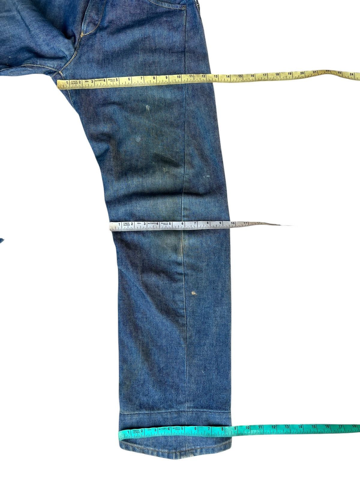 Levi's Vintage 2000 Levi’s Engineered Regular Dirty Mud Denim Jeans Size US 31 - 5 Thumbnail