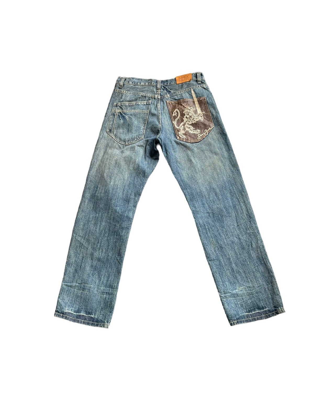 JNCO × Sean John Sean John Faded Wash Denim Size US 35 - 1 Thumbnail