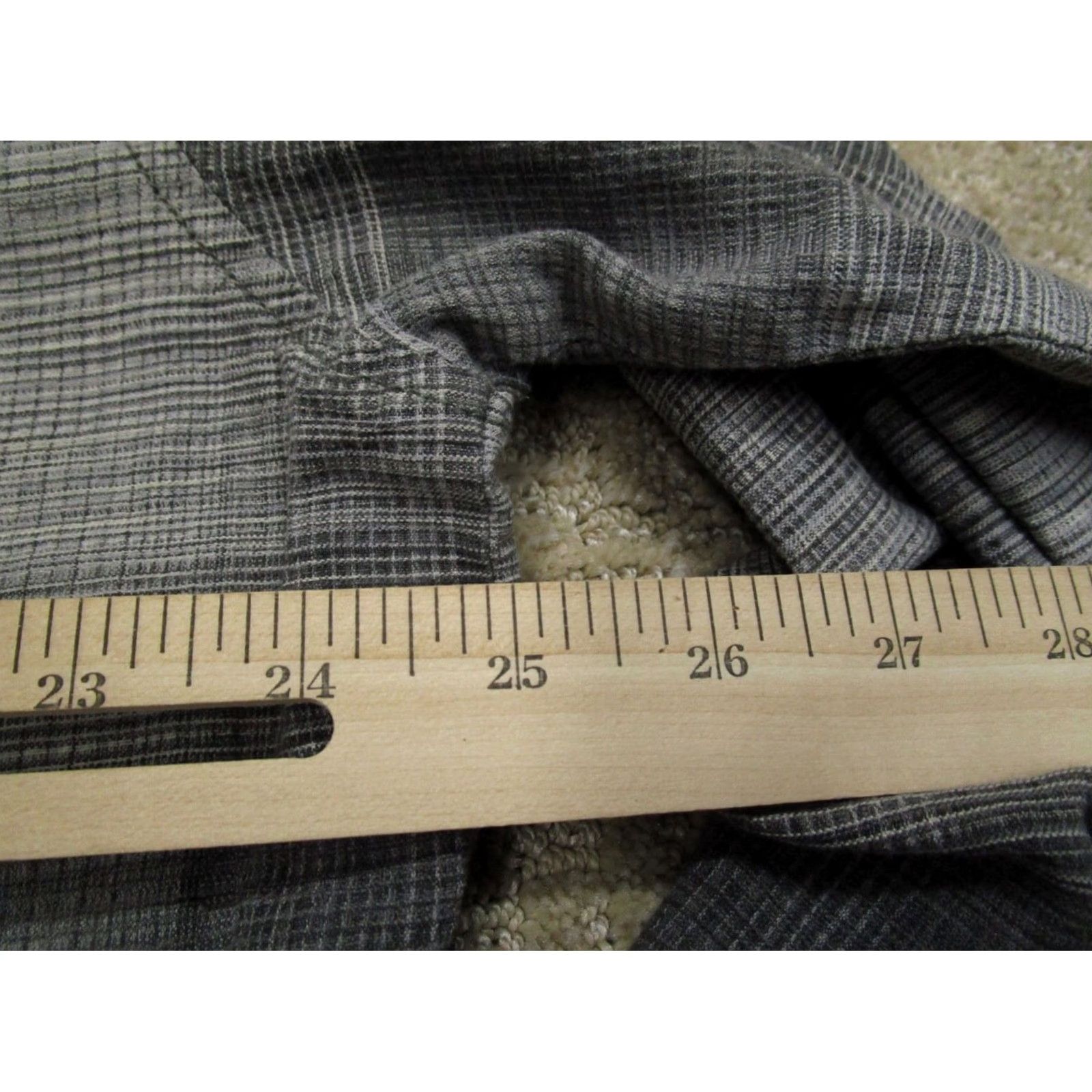 Tommy Bahama Tommy Bahama Shirt Men 2XL Gray Plaid Silk Cotton Button-Down Long Sleeve Shirt Size US XXL / EU 58 / 5 - 5 Thumbnail