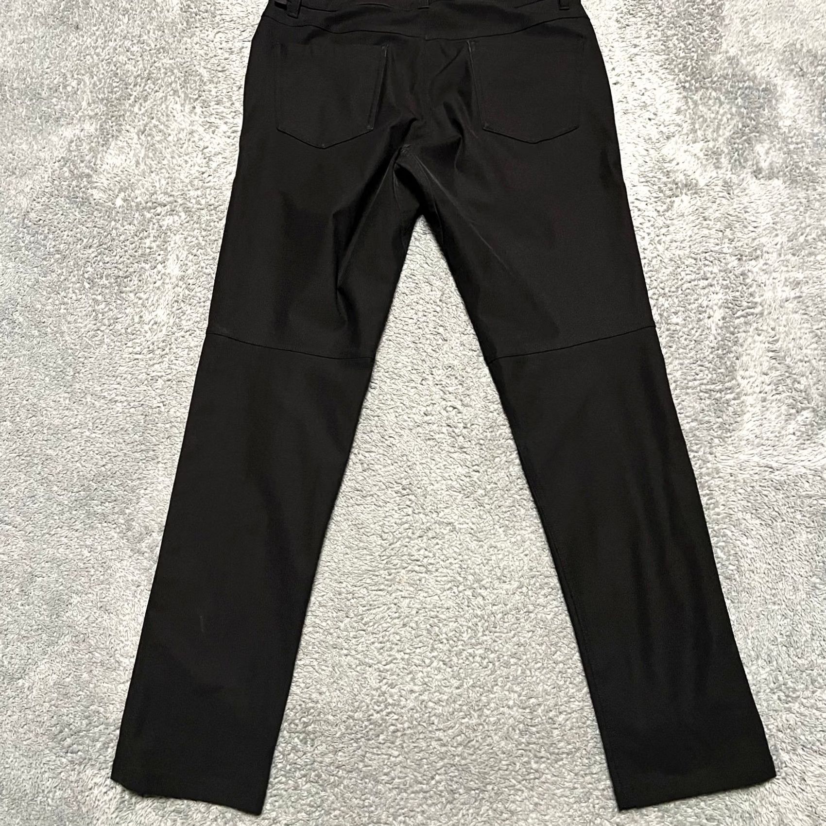 Lululemon Lululemon Pants Mens 31 x30.5 ABC Slim Fit Warpstreme Stretch M5972S Black, 30 in Inseam, Men's Ankle Pants Size 31 Regular Size US 31 - 3 Thumbnail