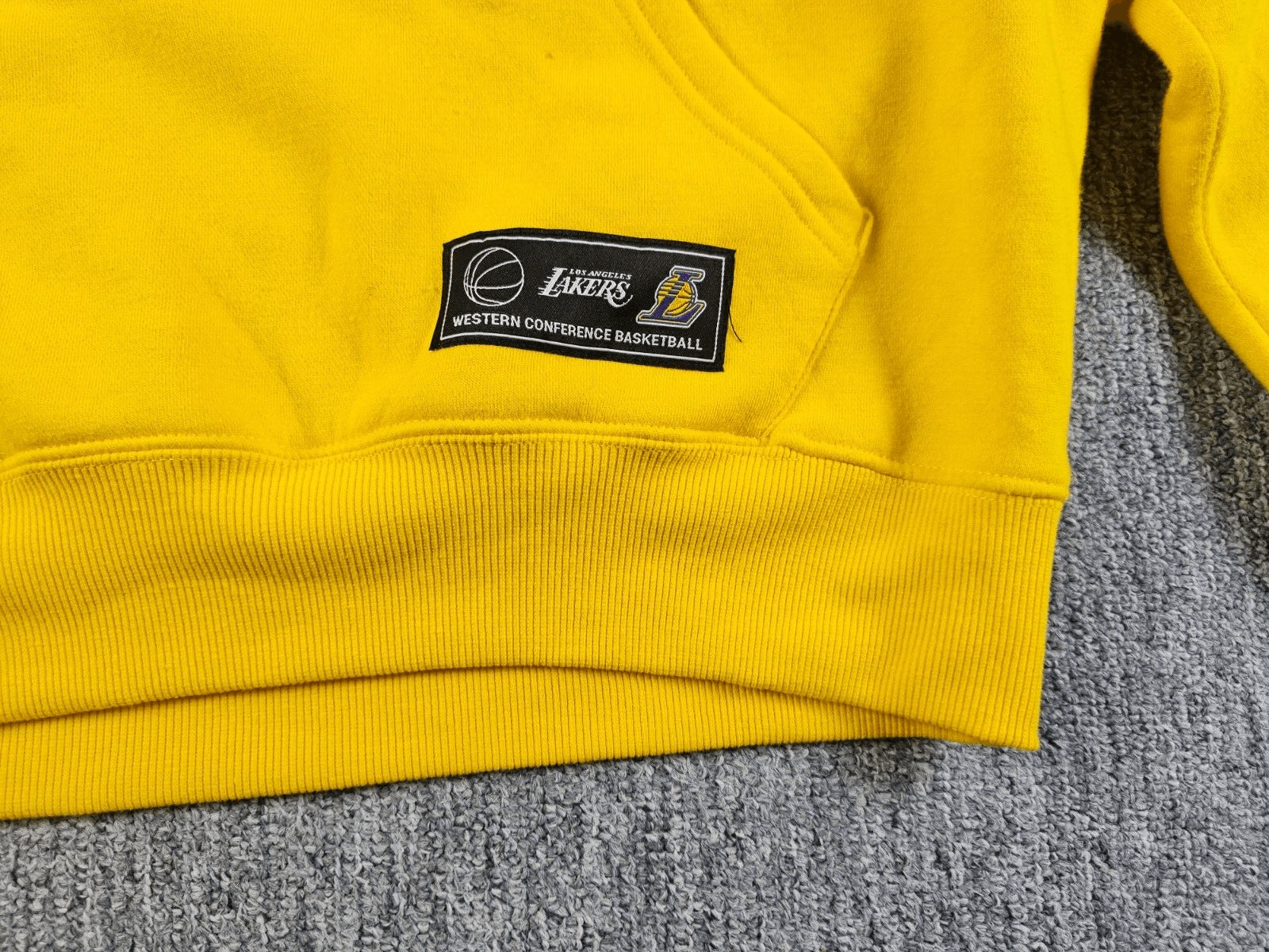 NBA NBA Lakers Hoodie by Josh Denzel Oversized Yellow M Size US M / EU 48-50 / 2 - 6 Thumbnail