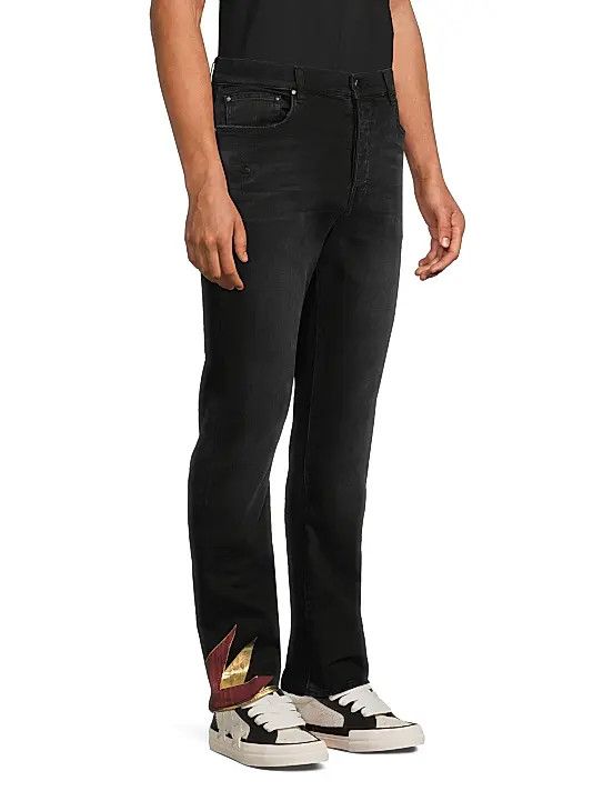 Amiri o1s1wg110326 Shadow Slim Jeans in Black Size US 36 / EU 52 - 4 Thumbnail