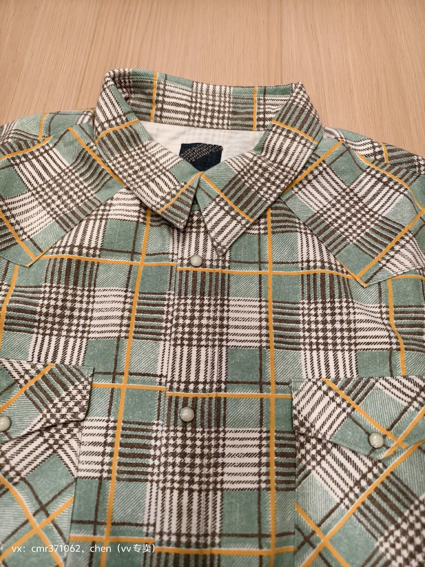 Visvim visvim 24 ICT 4-Corner Check L/S Flannel Lt Green3 Size US L / EU 52-54 / 3 - 2 Thumbnail