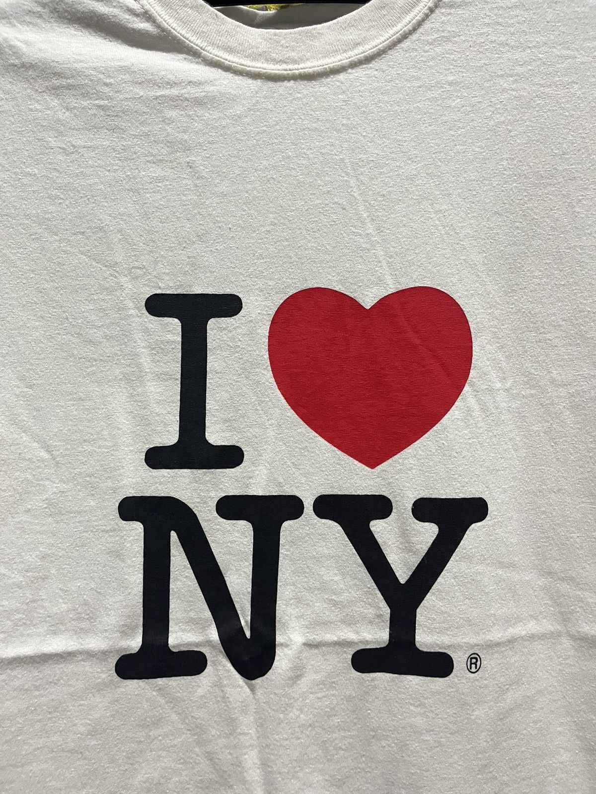I Love NY I <3 NY I Love NY White Tee Size US M / EU 48-50 / 2 - 2 Thumbnail