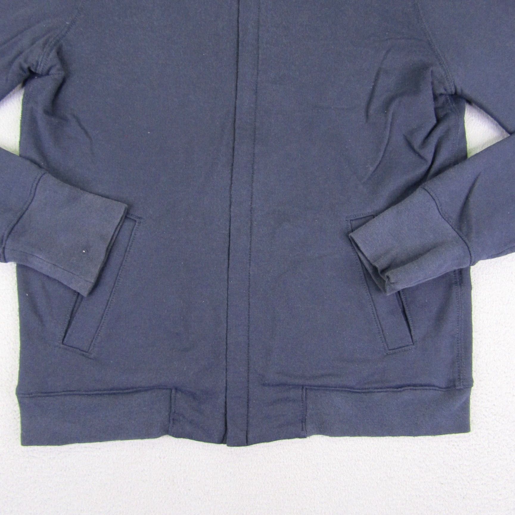 Juicy Couture Juicy Couture Jacket Womens Medium Blue Full Zip Track Coat J Zipper Spellout (Track Jacket) Size M / US 6-8 / IT 42-44 - 3 Thumbnail