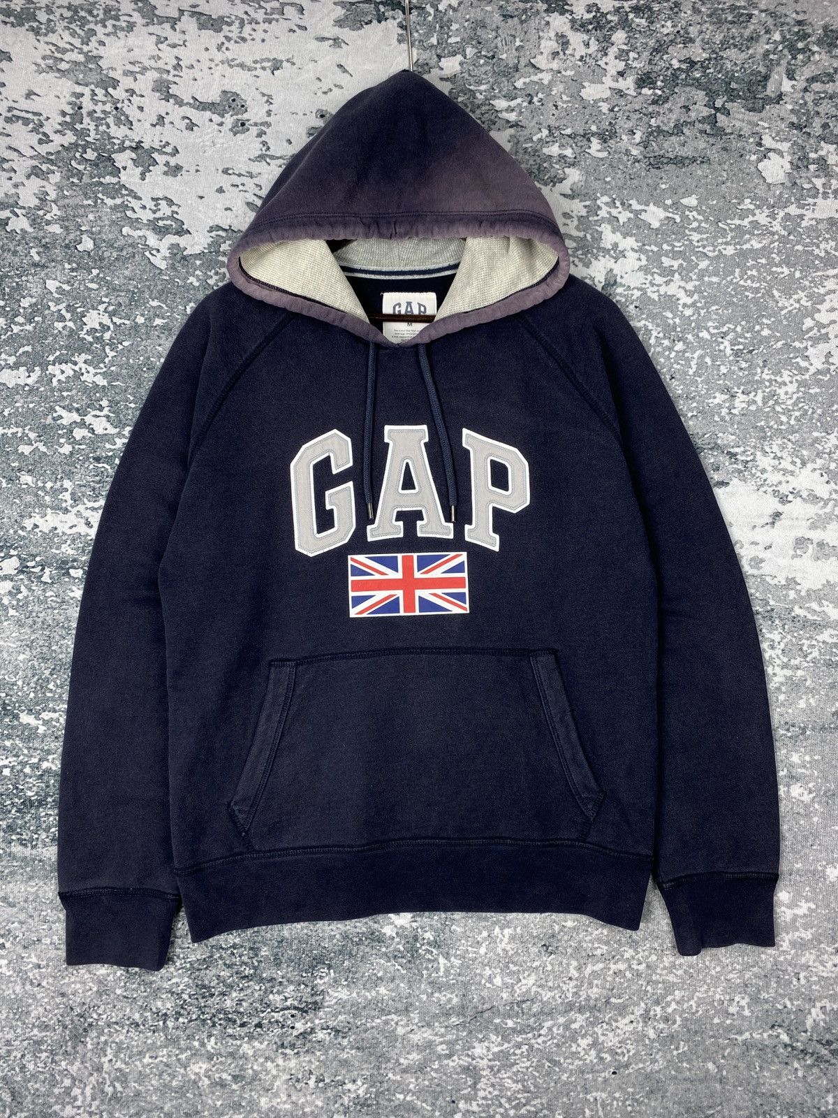 Gap Vintage GAP British Pull Over Hoodies Size US M / EU 48-50 / 2 - 1 Thumbnail